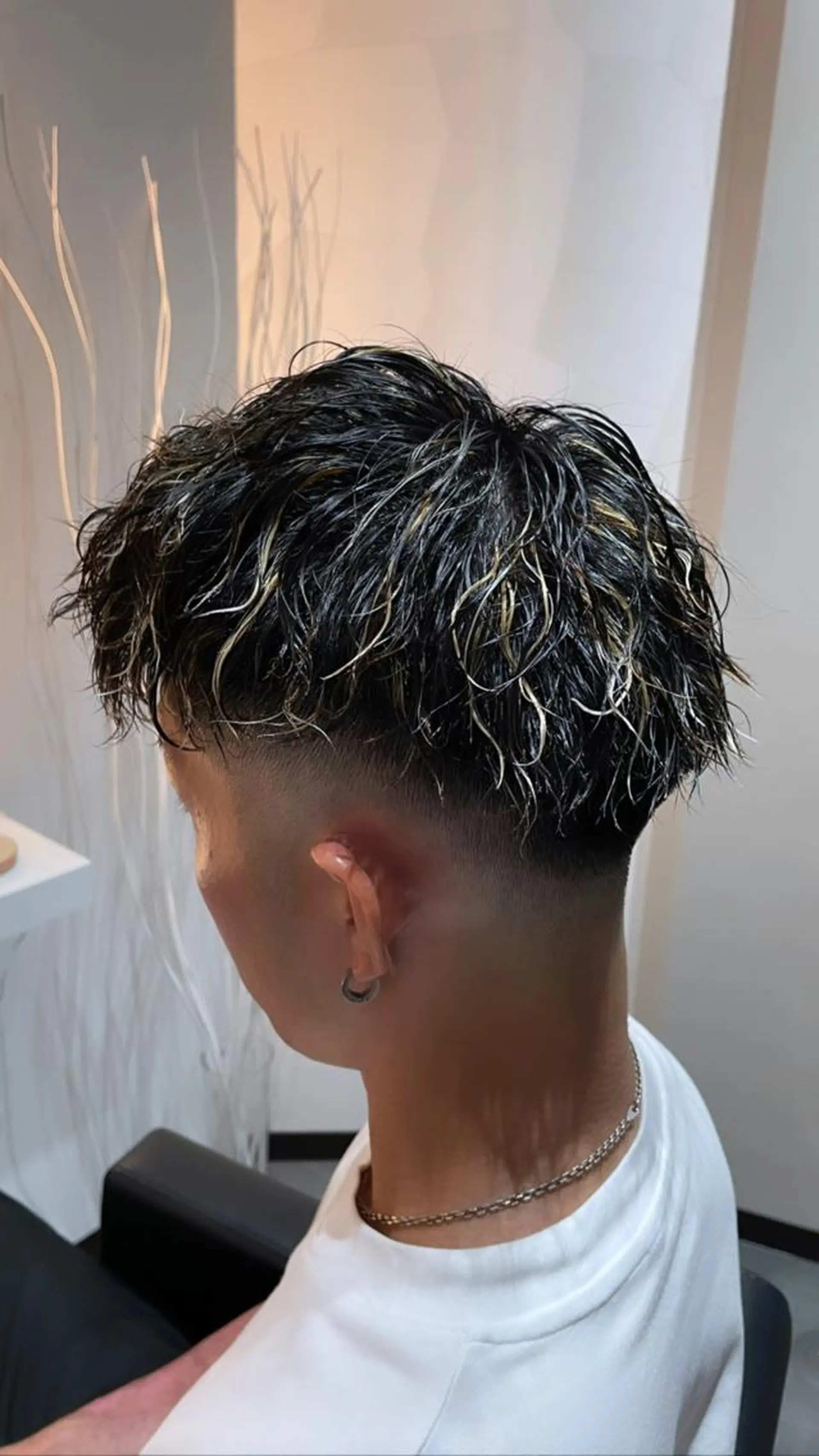 ショート パーマ メンズ メンズパーマ ツイストスパイラルパーマ スパイラルパーマ カット パーマ 👑髪質改善カラー 中垣斗希のヘアスタイル