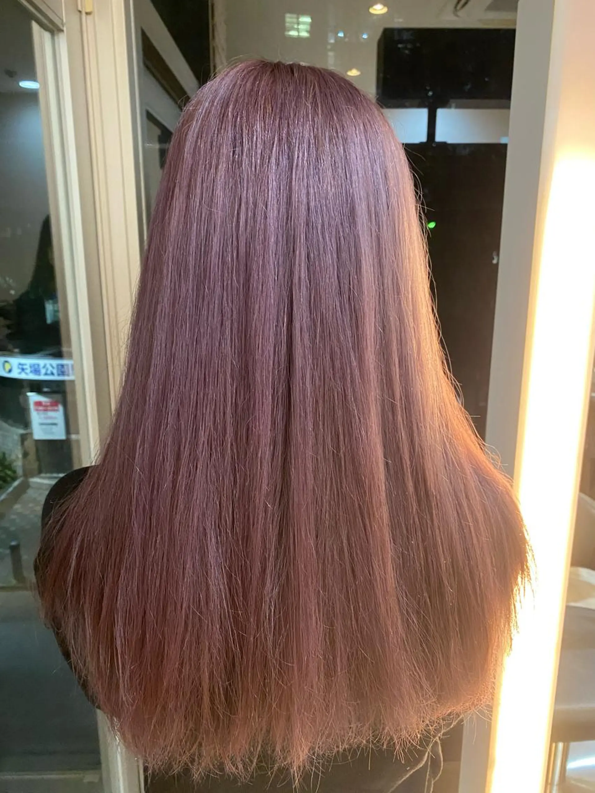 カラー ブリーチ ラベンダーカラー 鈴木/ニュアンス パーマ/メンズのヘアスタイル