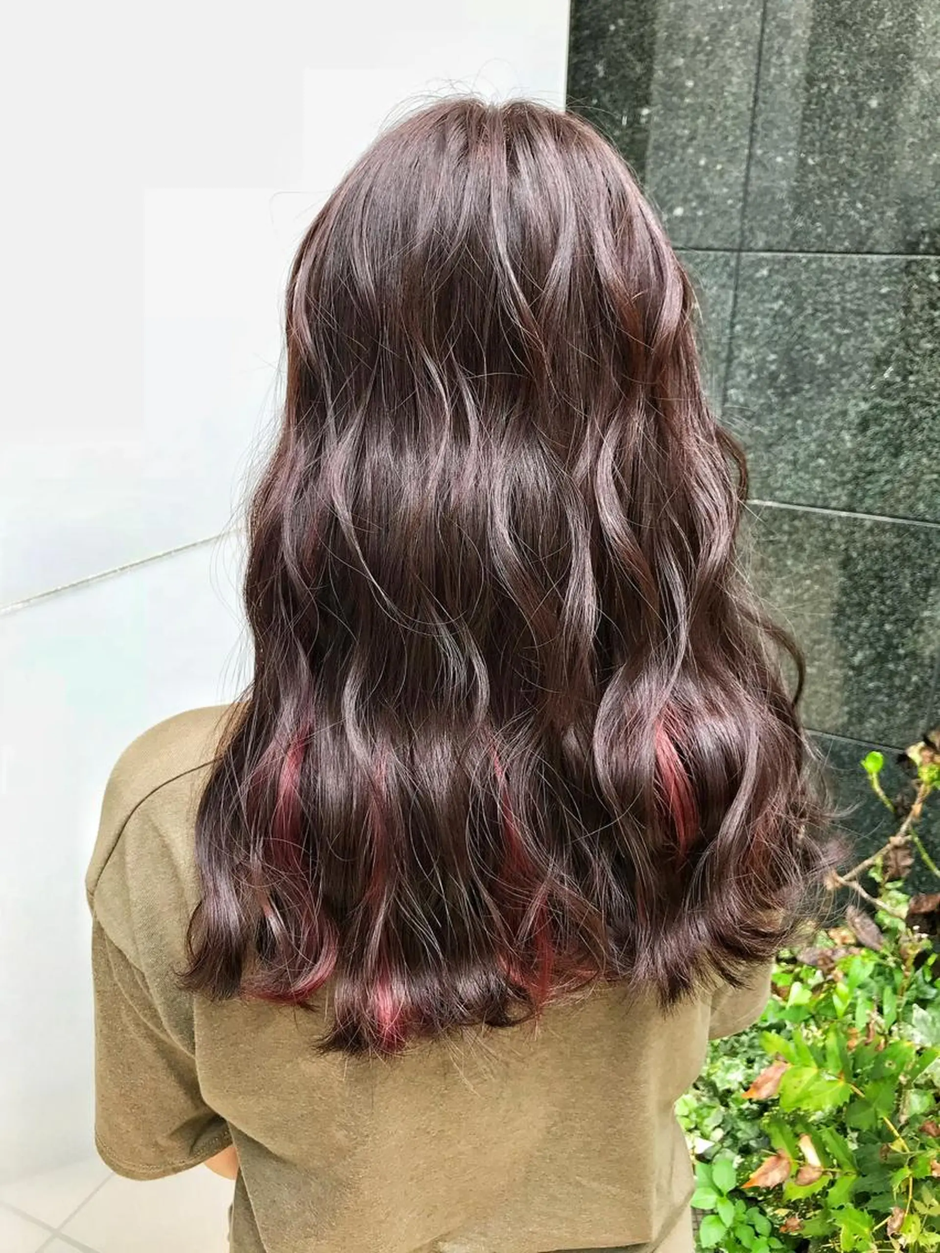 ロング メンズ縮毛矯正 ニュアンスパーマのヘアスタイル