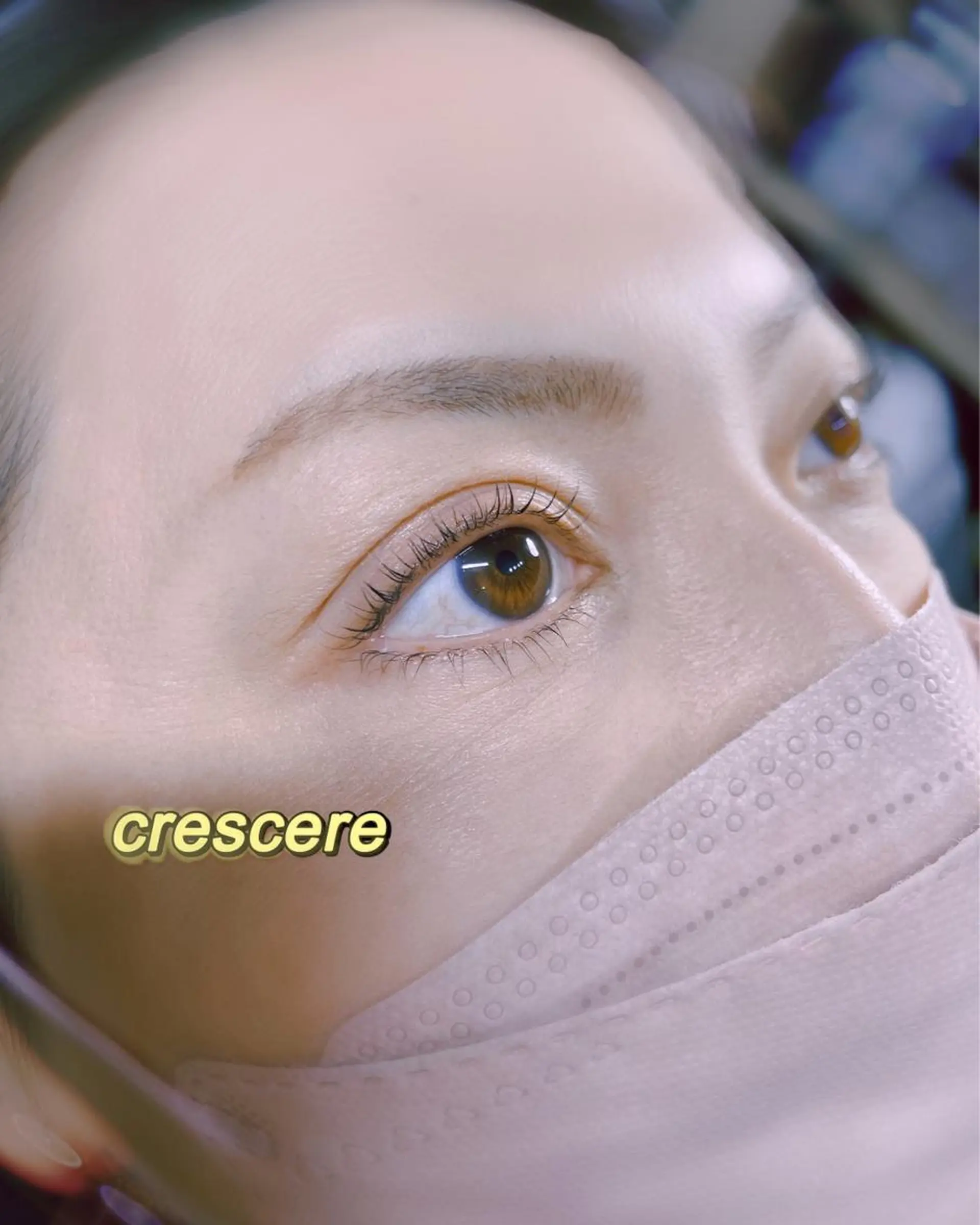 マツエク・マツパ まつげパーマ 下まつげエクステ 一重×まつ毛パーマ crescere所属・渡辺 綾のマツエク・マツパデザイン