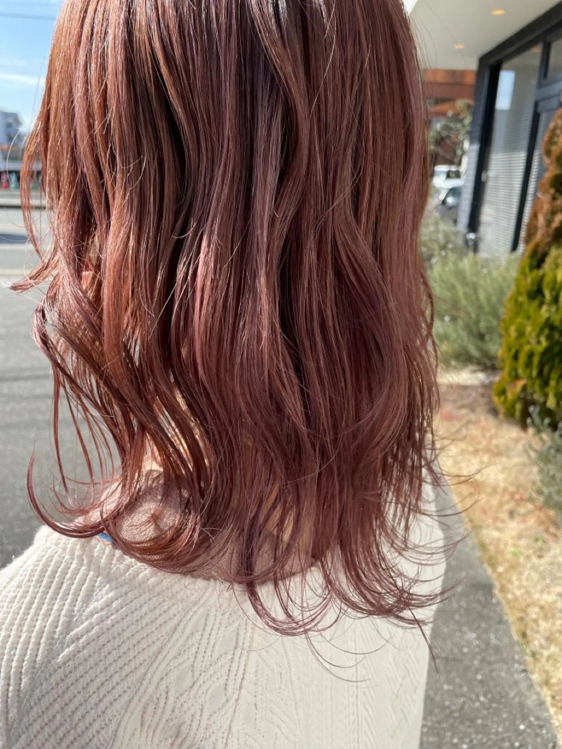 セミロング 河口 友里のヘアスタイル