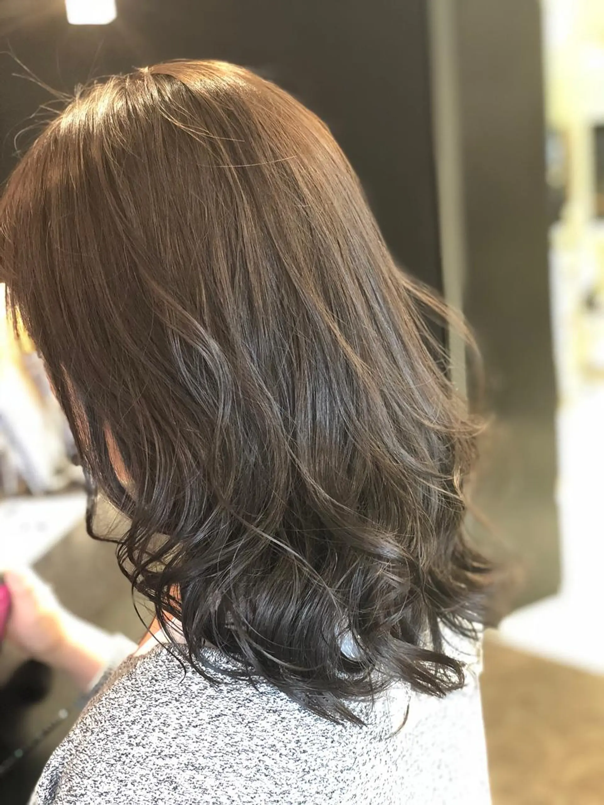 セミロング 本場韓国ヘア特化 아이비/Aibiのヘアスタイル