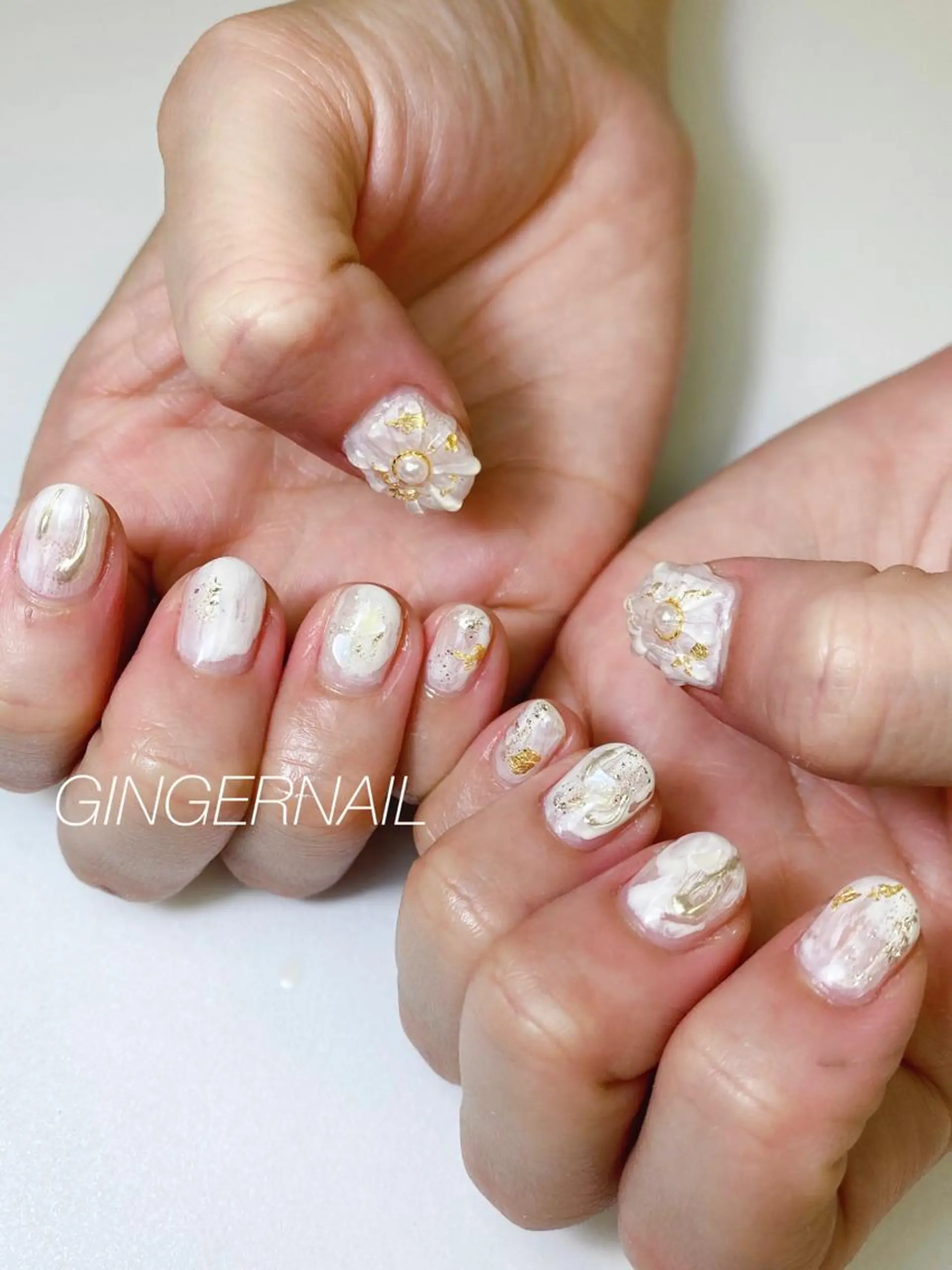 ネイル ハンドネイル ハンドケア 代々木 GINGERNAILのネイルデザイン