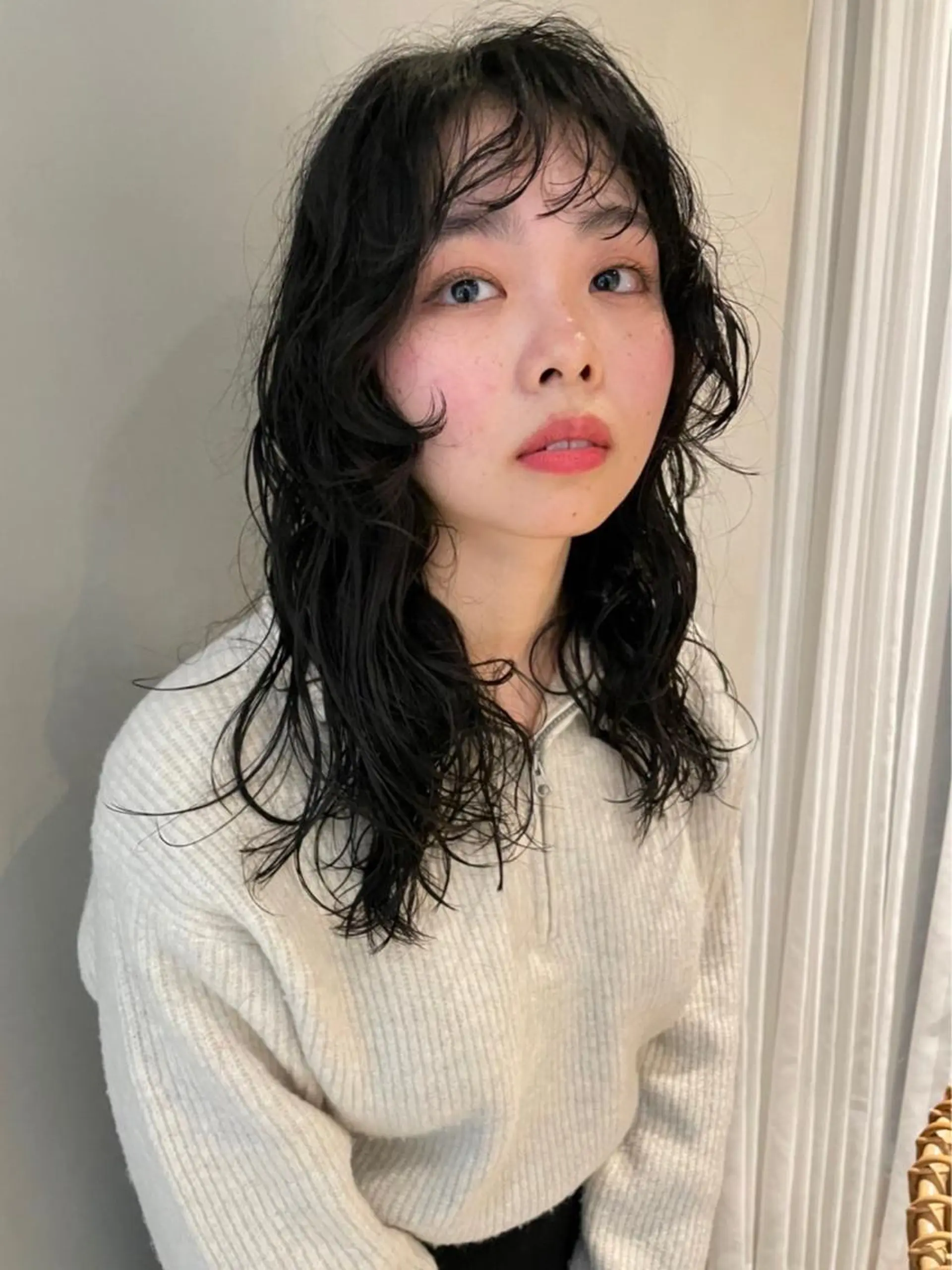 セミロング tuna   トゥナ所属・藤川 暖士のヘアスタイル