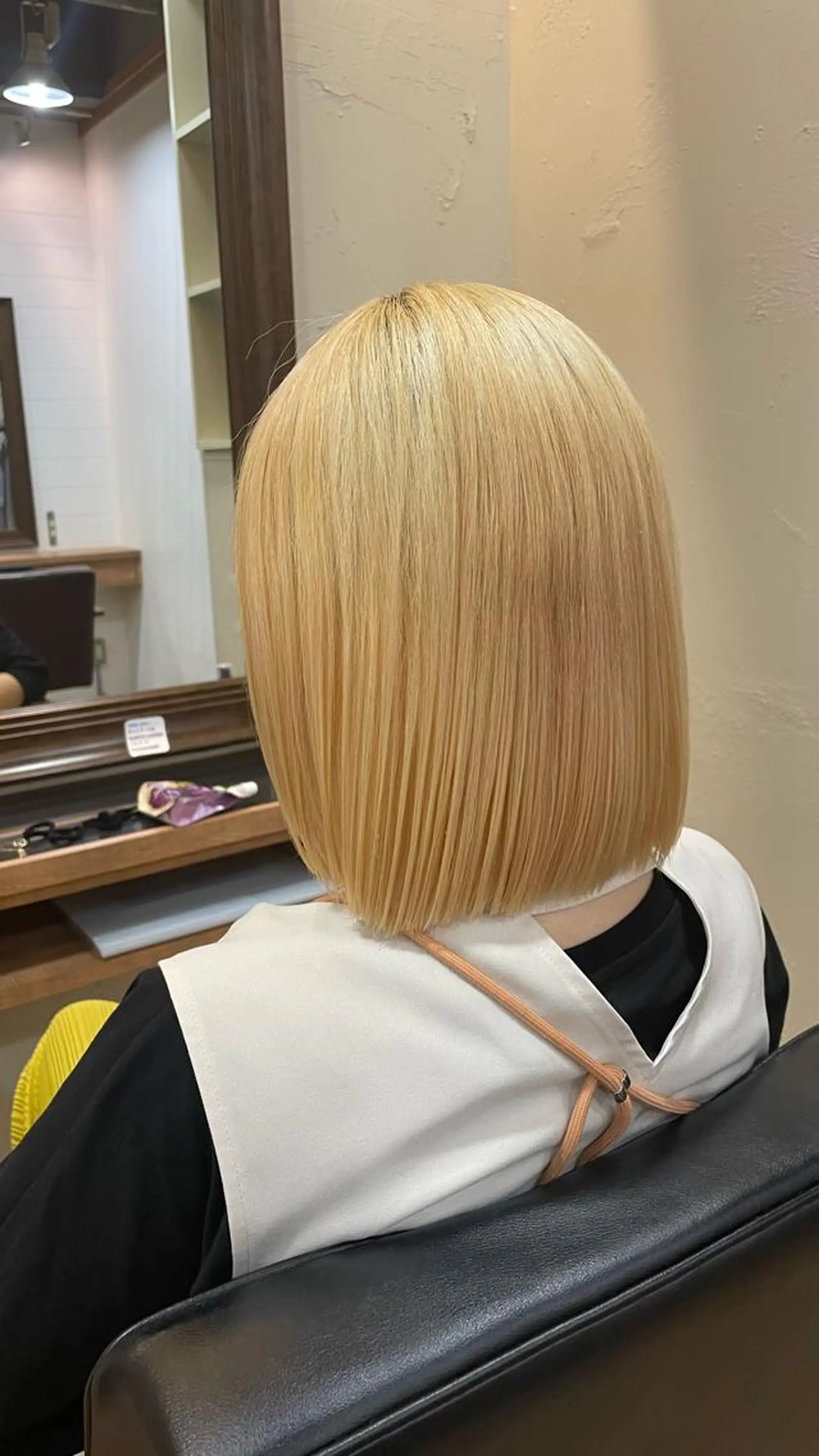 カラー ヘアカラー クボタ アヤナのヘアスタイル