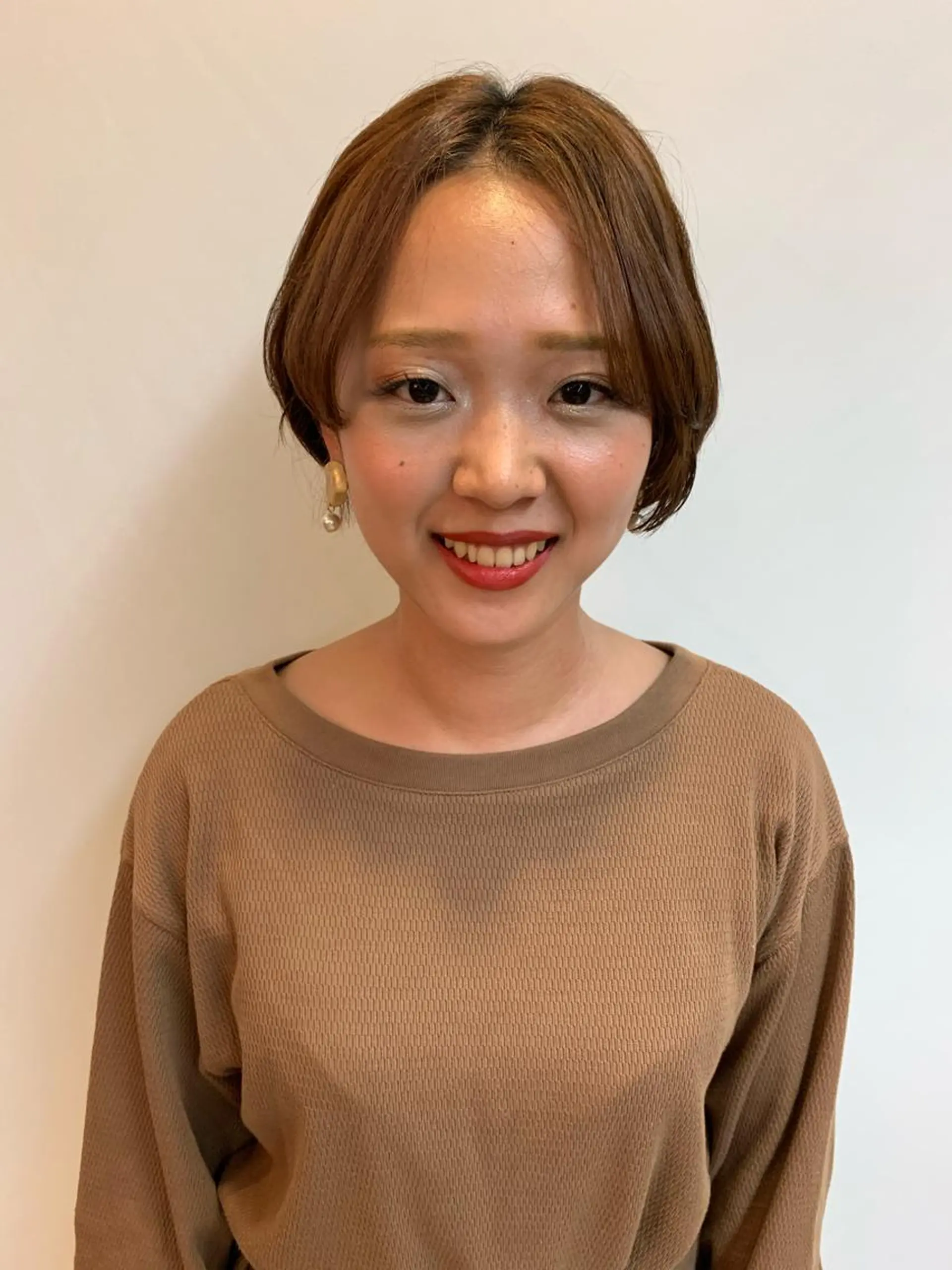 ショート ショートボブ ボブ ショートヘア 高橋 沙希のヘアスタイル