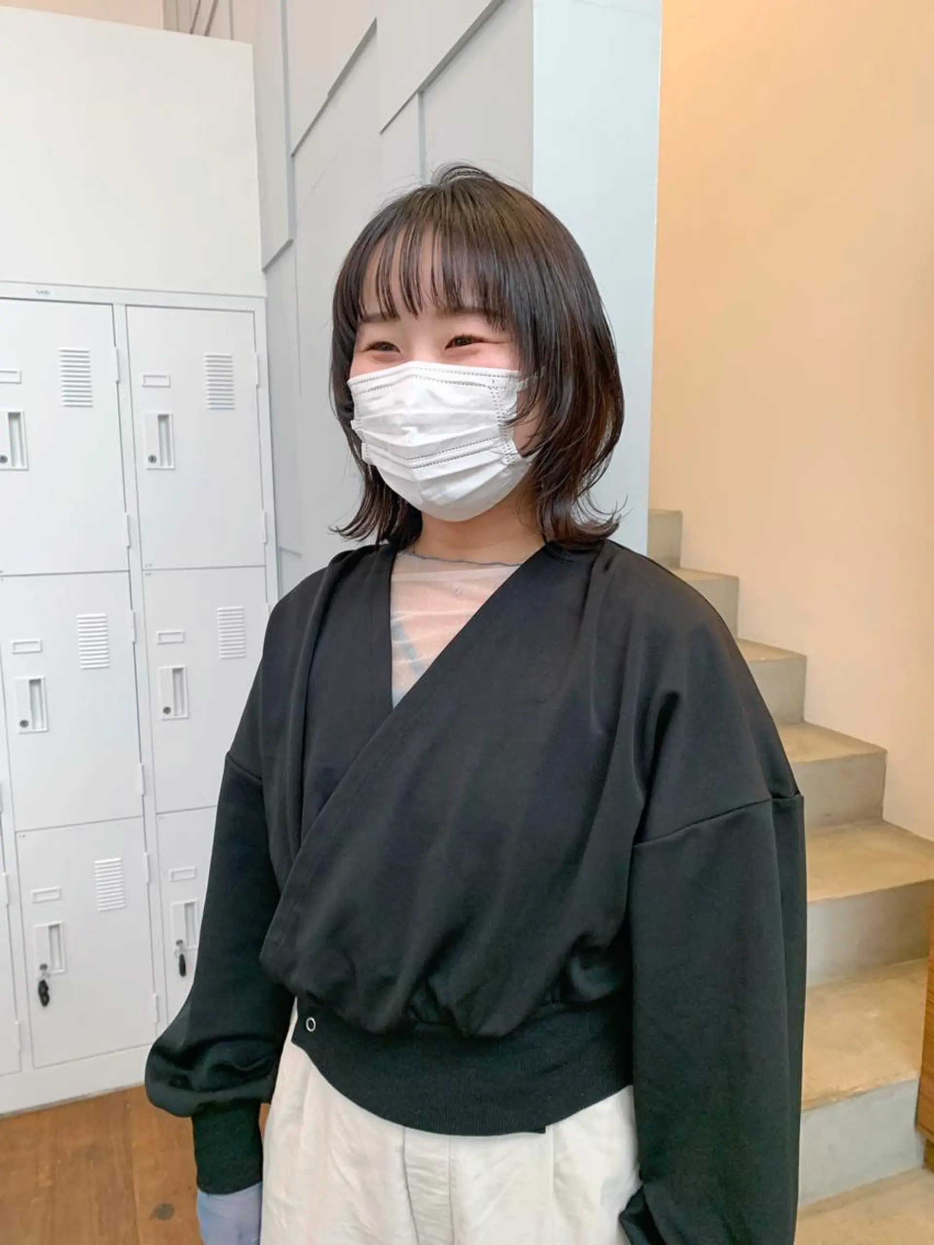 ミディアム カラー カット ヘアカラー aoi /パーマ /まるみショートのヘアスタイル