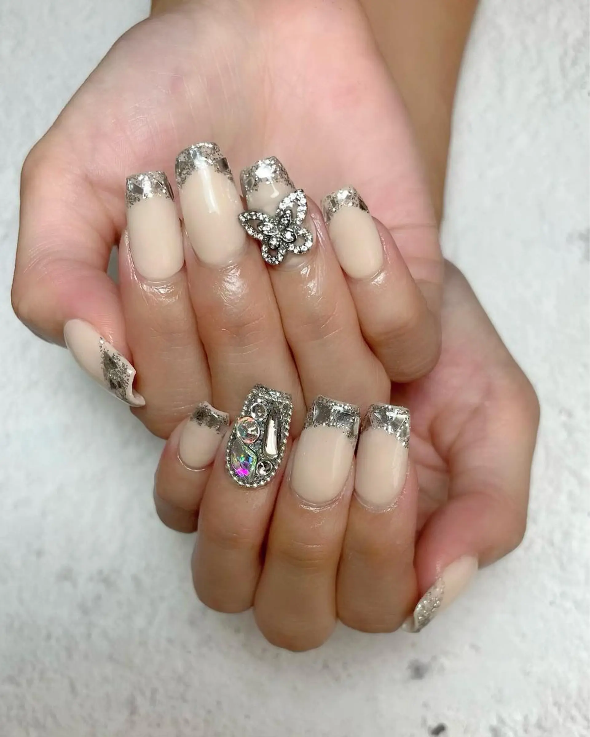 ネイル ハンドネイル Feel ‪‪☺︎‬Yuriaのネイルデザイン