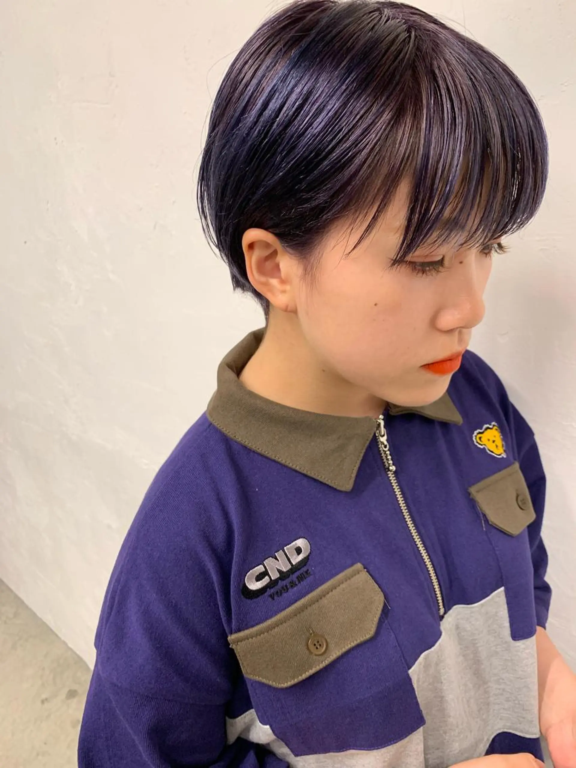 ショート カラー ダブルカラー ショートヘア SALOWIN 名古屋名駅店所属・パーマ/パーマ落とし /藤木舜太のヘアスタイル