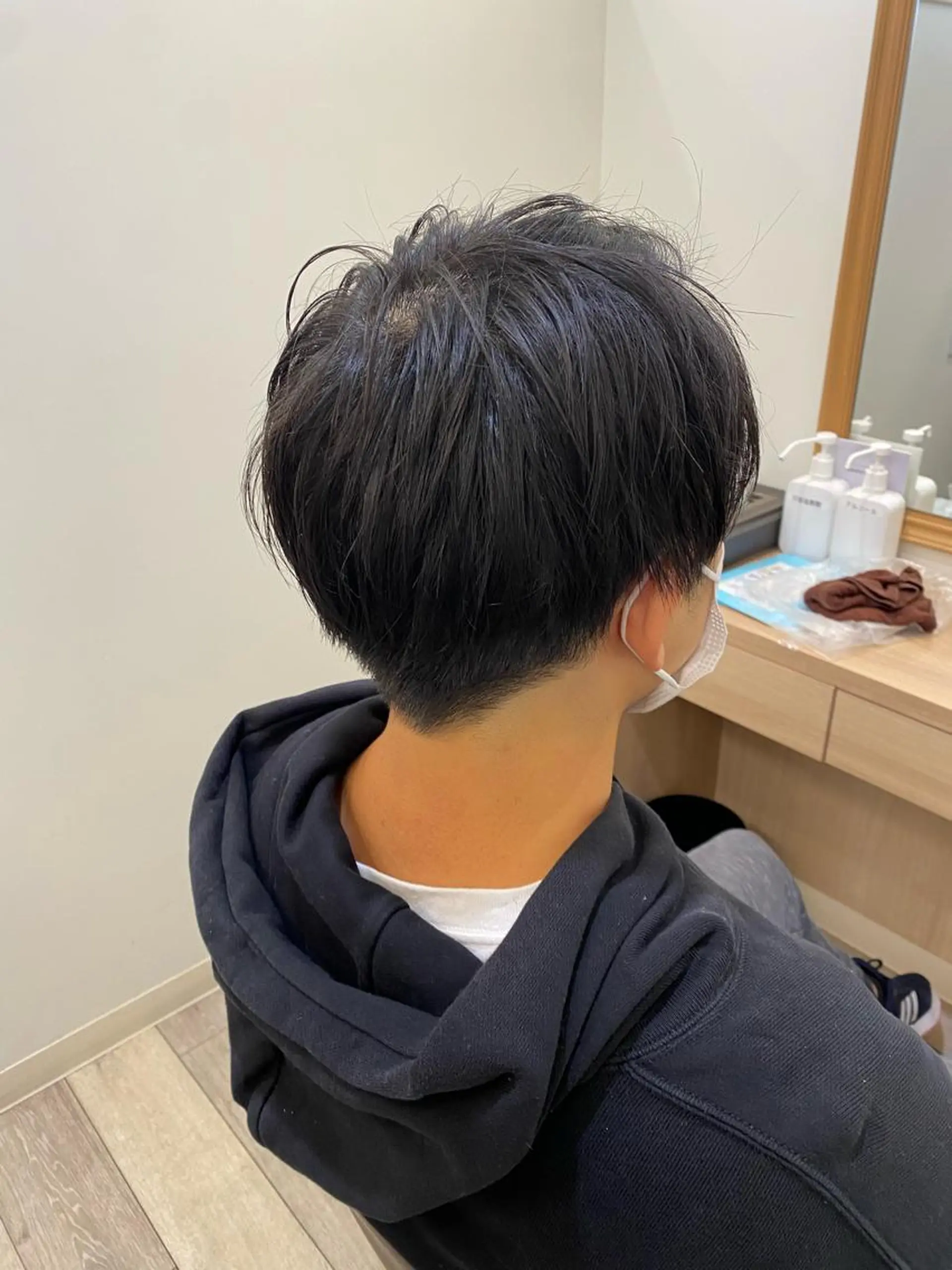 メンズ マツモト カラー/ショートボブのヘアスタイル