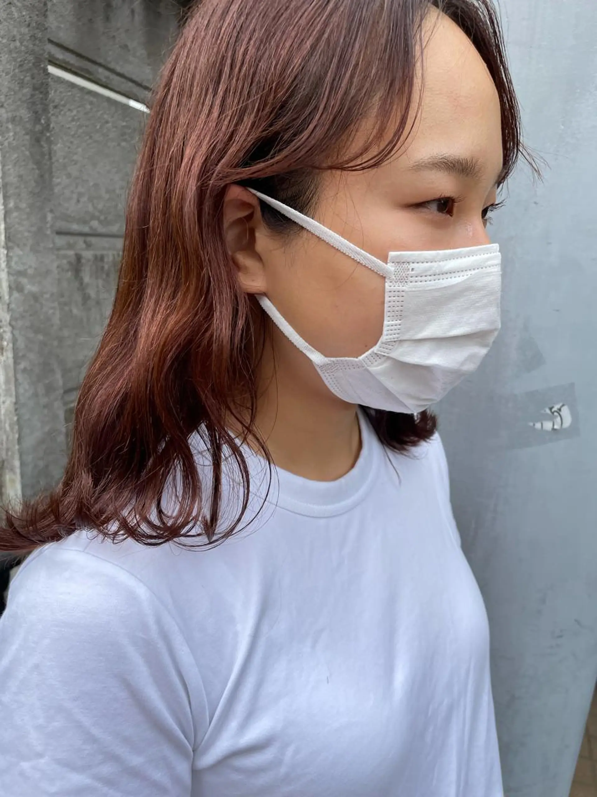 ミディアム カラー ヘアアレンジ satsuki 暖色・ブラウンカラーのヘアスタイル