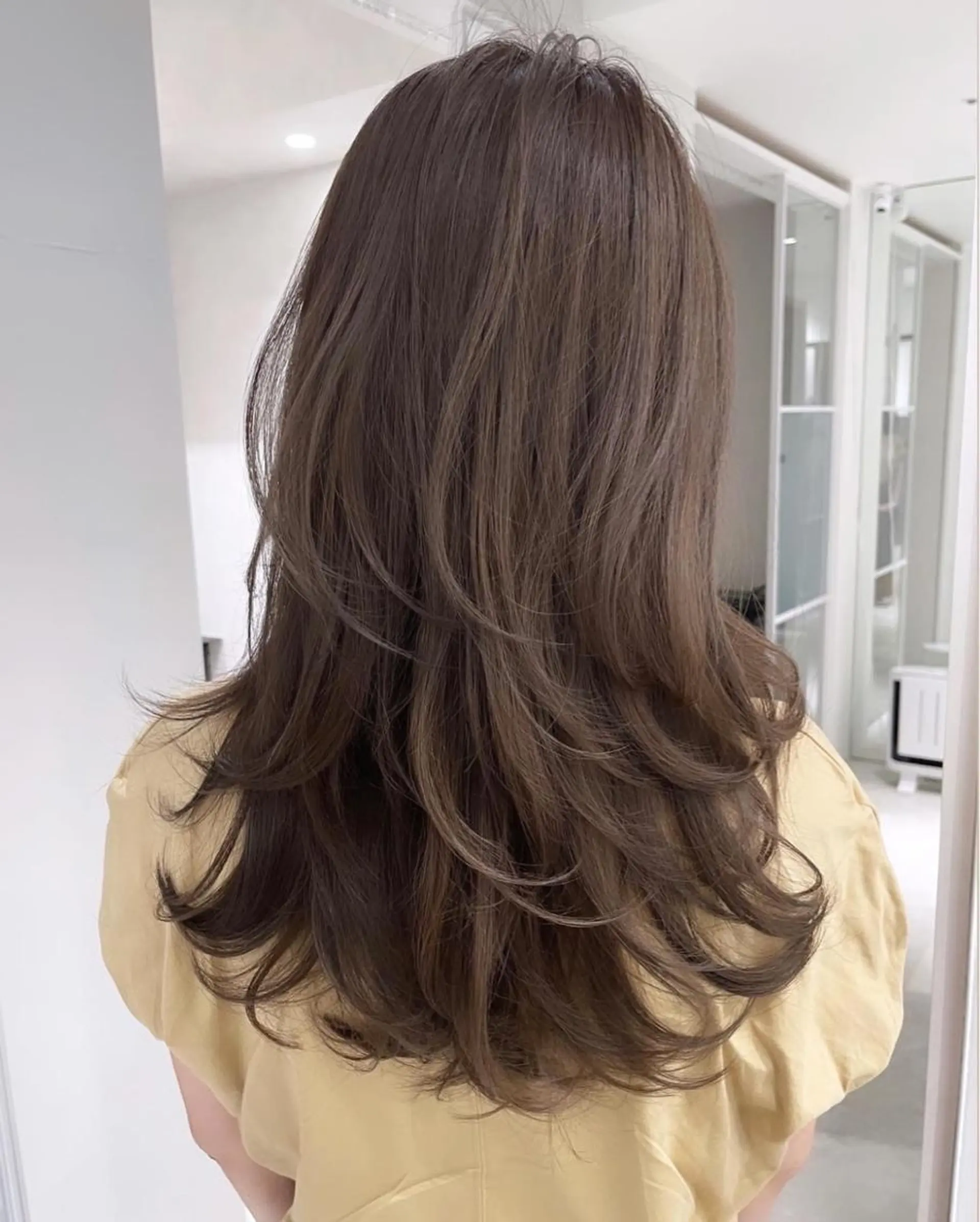 ロング ヘアカラー トリートメント 開發 智也のヘアスタイル