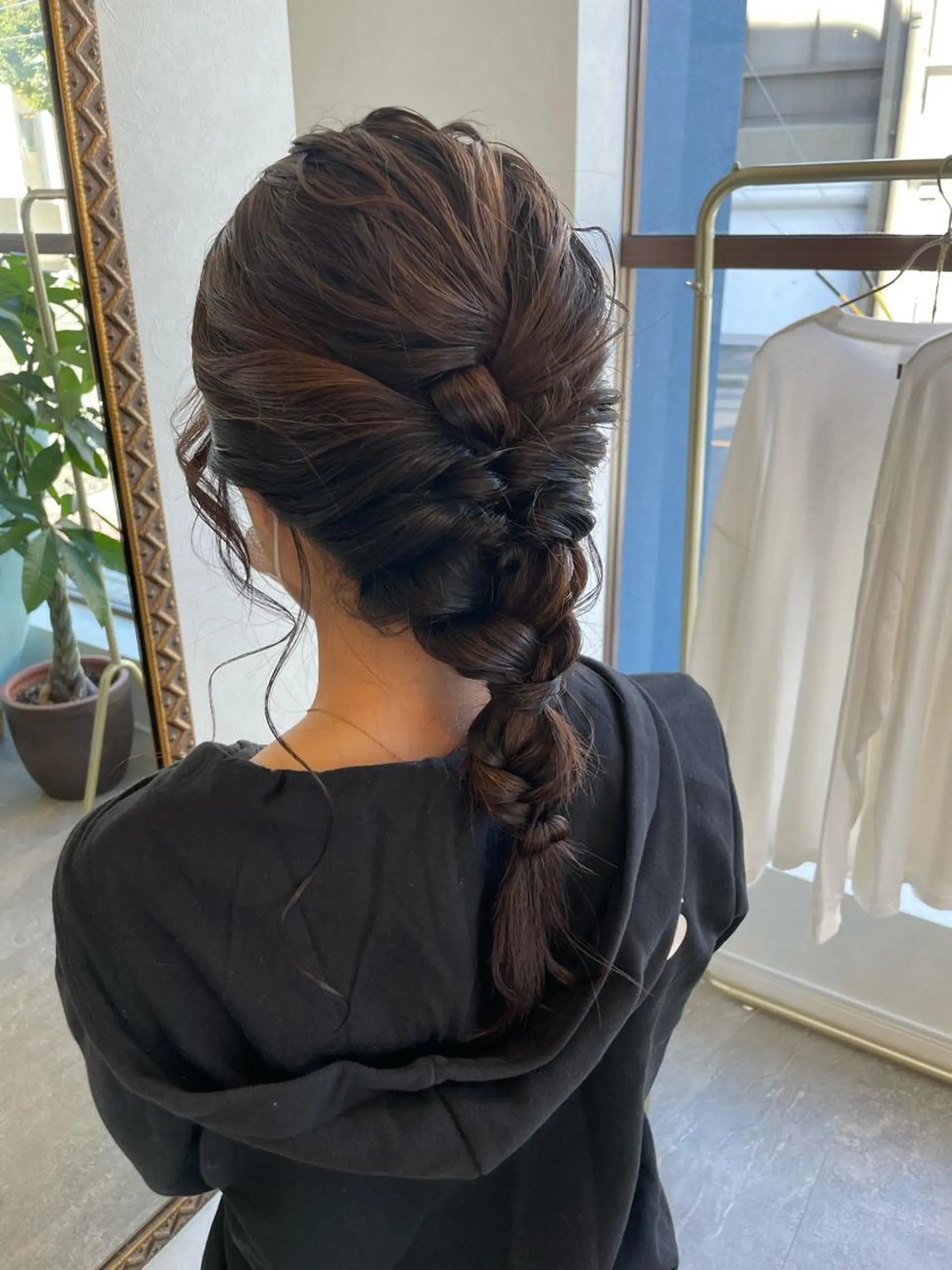 ヘアアレンジ ミツキ/ 透明感カラー/セットのヘアスタイル