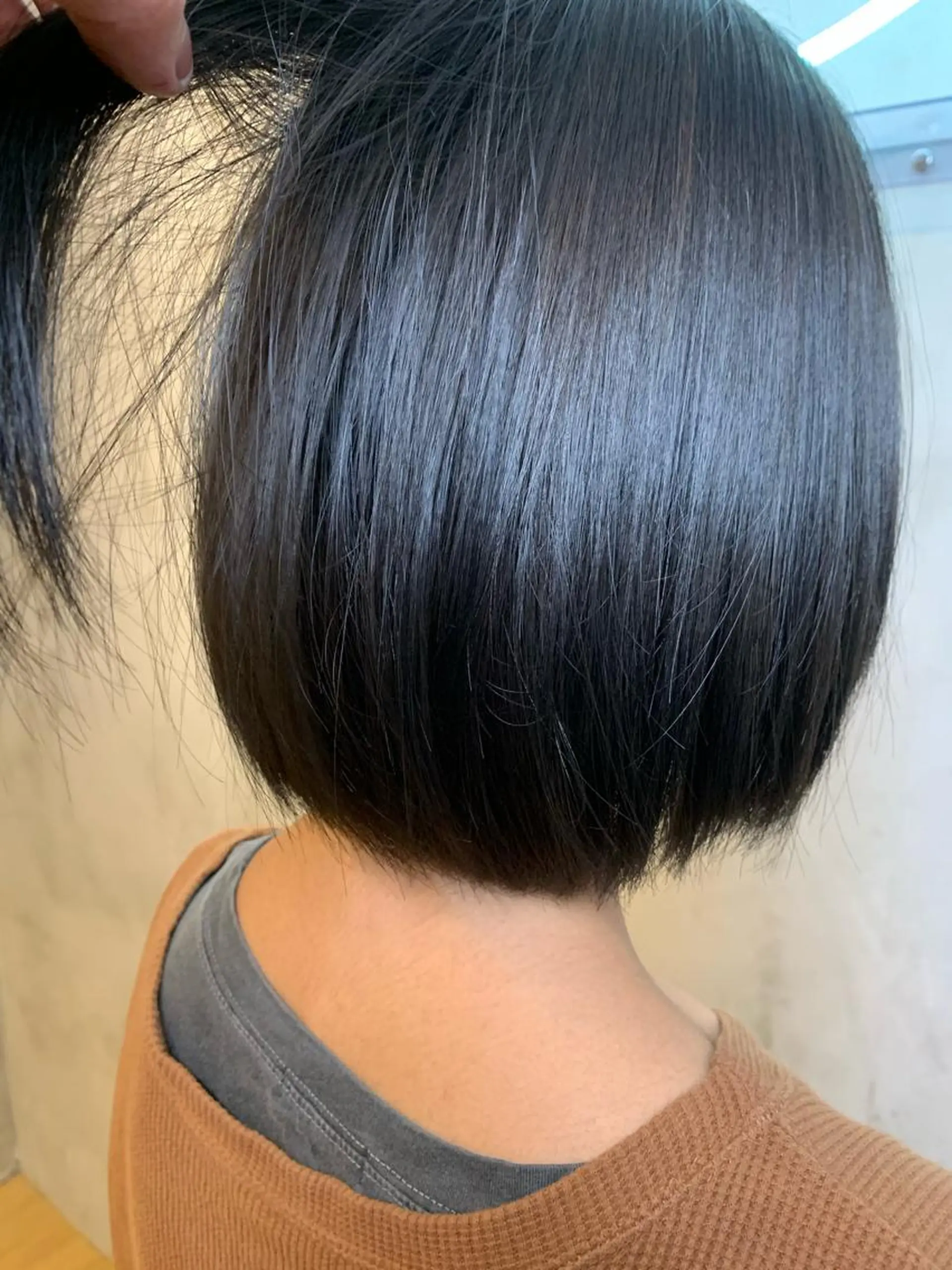 ミディアム カラー パーマ ヘアアレンジ グレージュ カット トリートメント Sia中野新橋 『JUNYA』のヘアスタイル