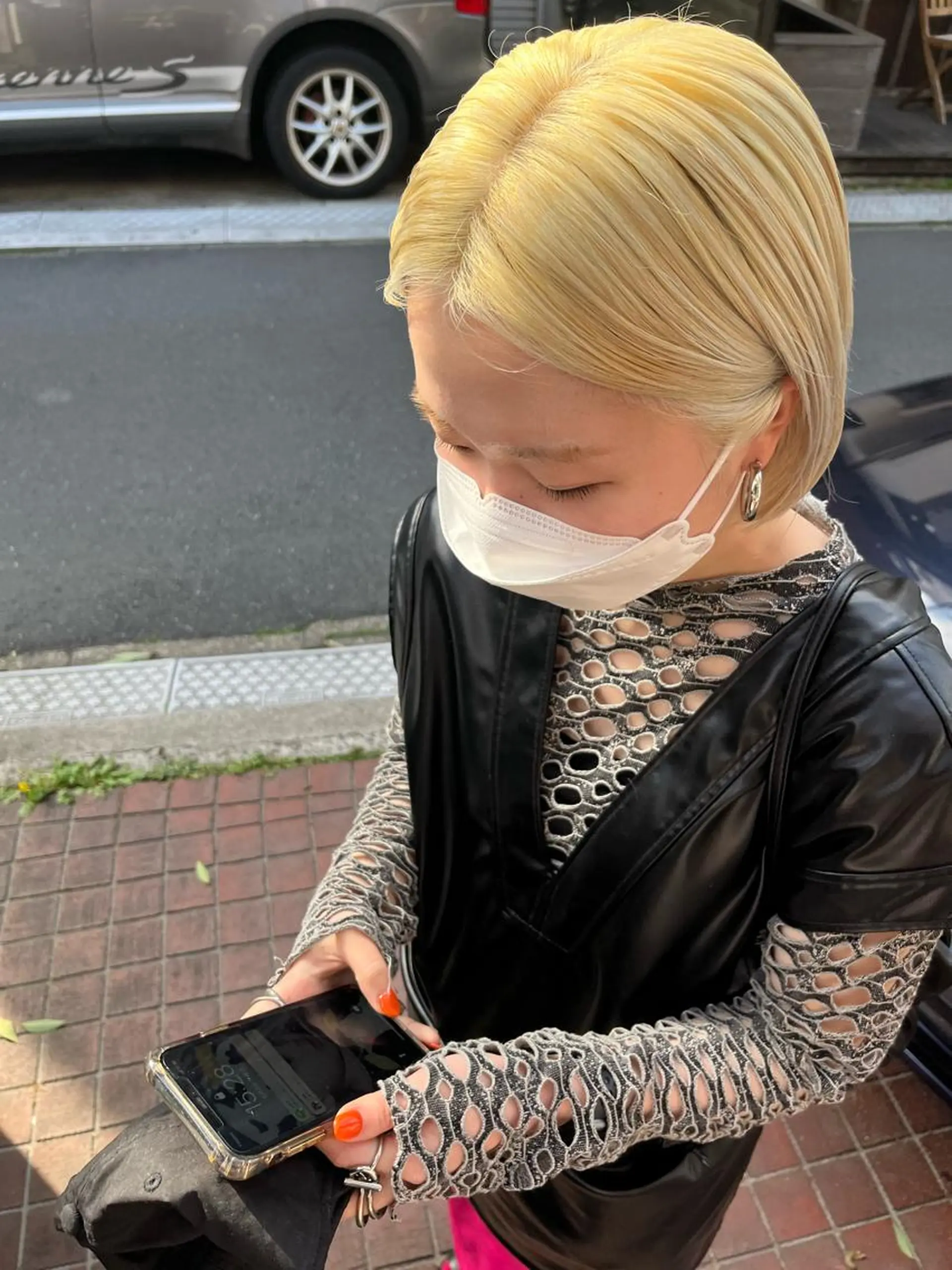 ショート カラー eri kinjoのヘアスタイル