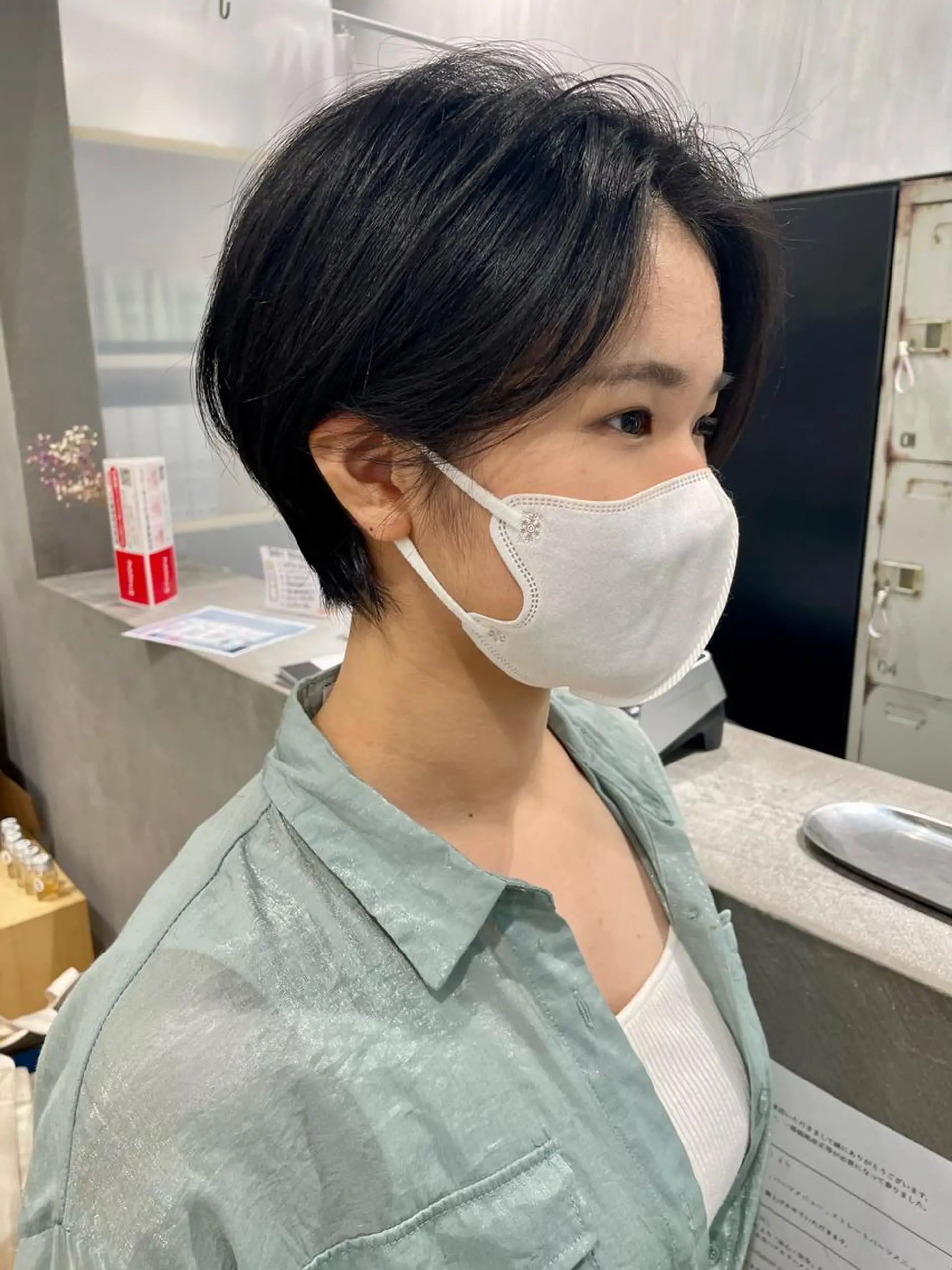 ショート ショートヘア ミゾブチ ユリカのヘアスタイル