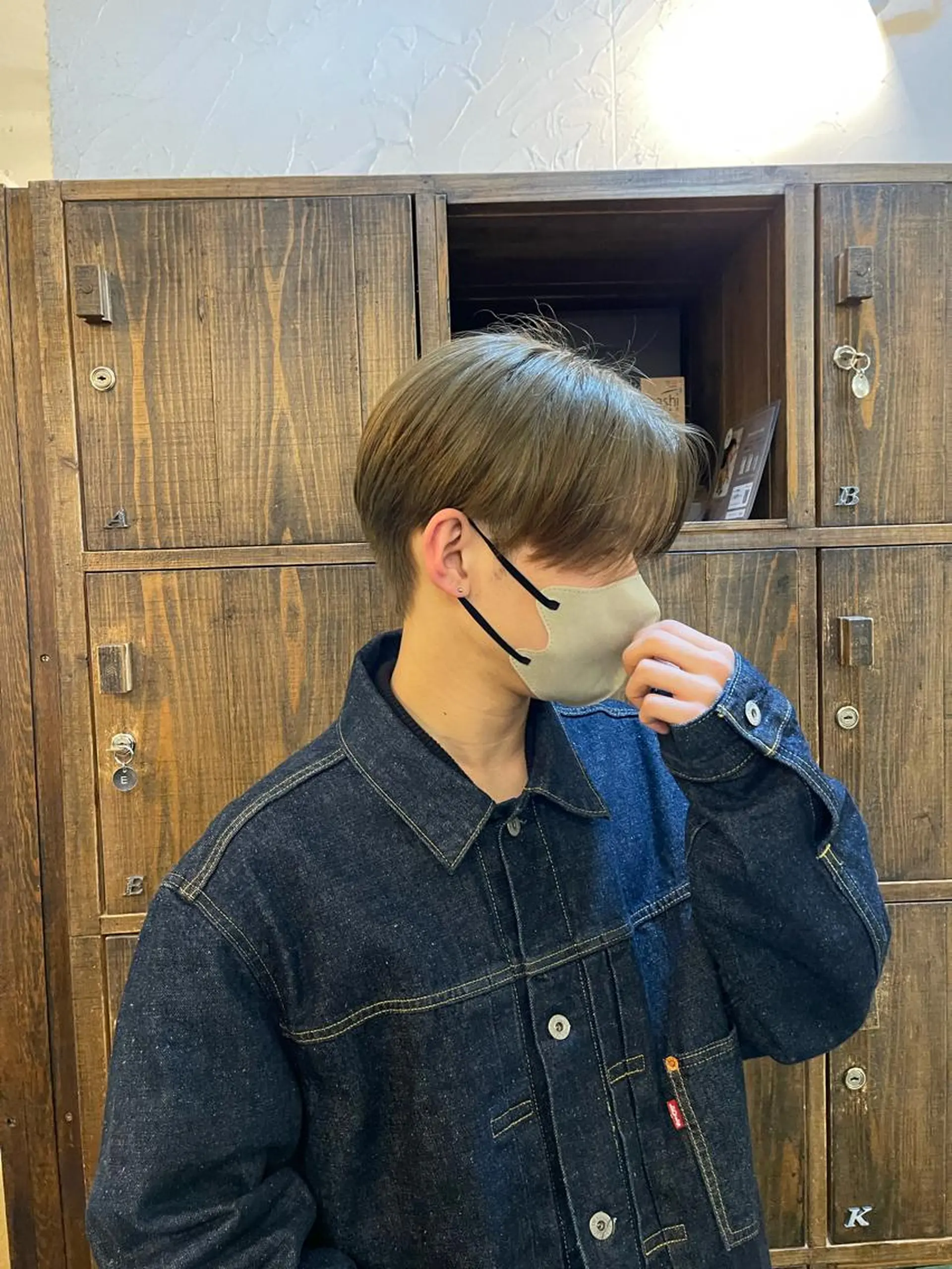 メンズ カット 韓国ヘア🫧艶カラー 🫧髪質改善/オオヤのヘアスタイル