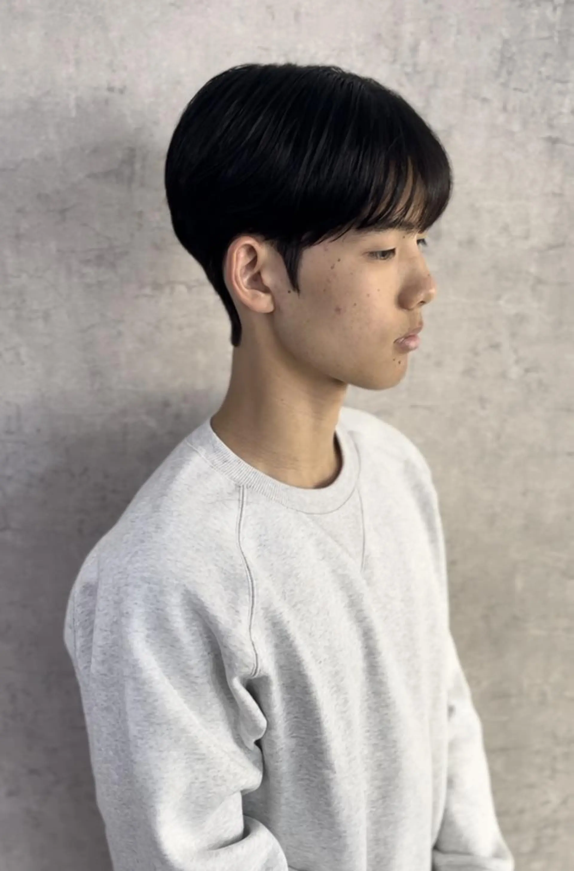 ミディアム ミディアムパーマ カット パーマ トリートメント ヘアセット Men's Eir Kodamaのヘアスタイル