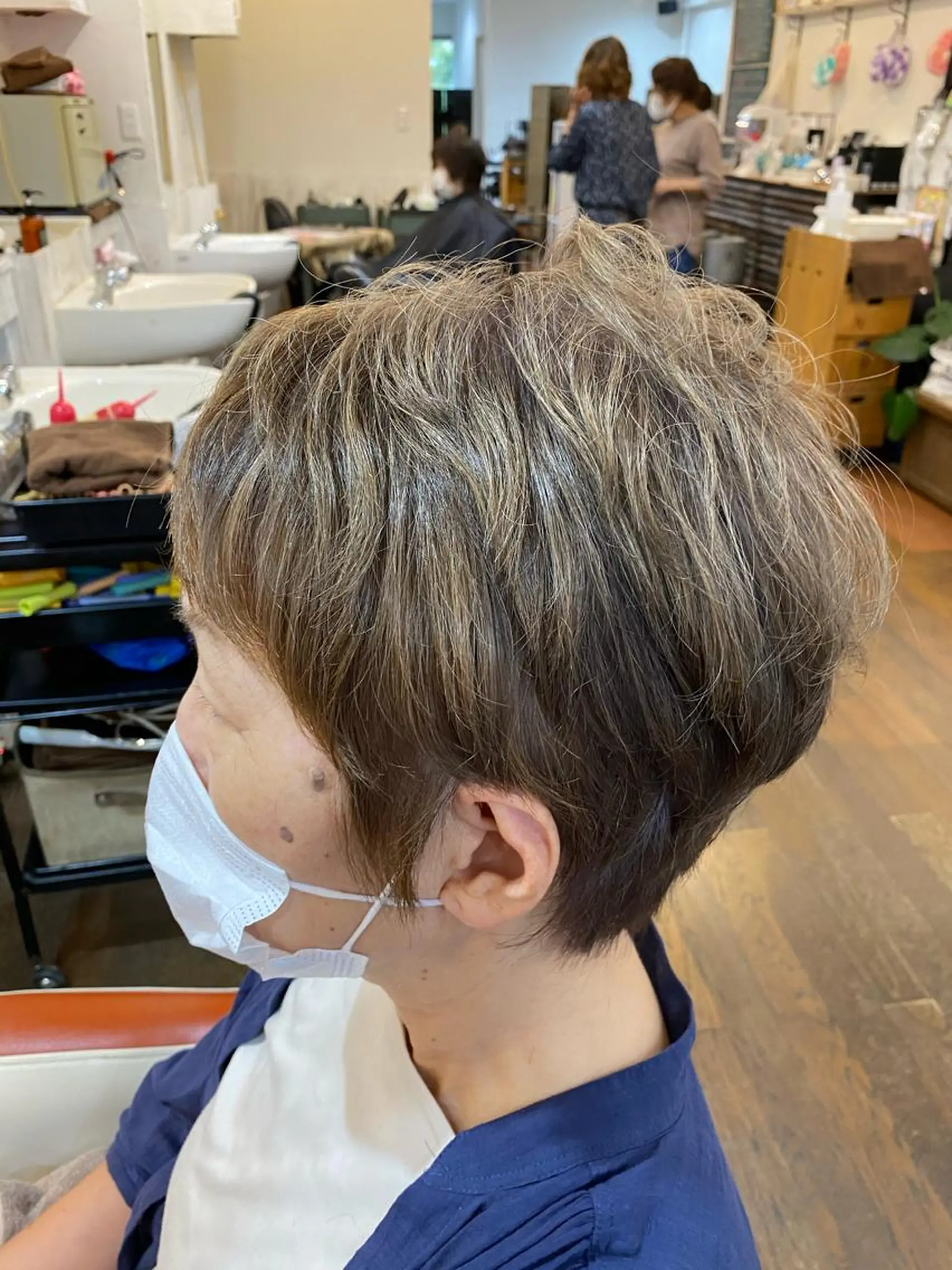 ショート かつまた かよこのヘアスタイル