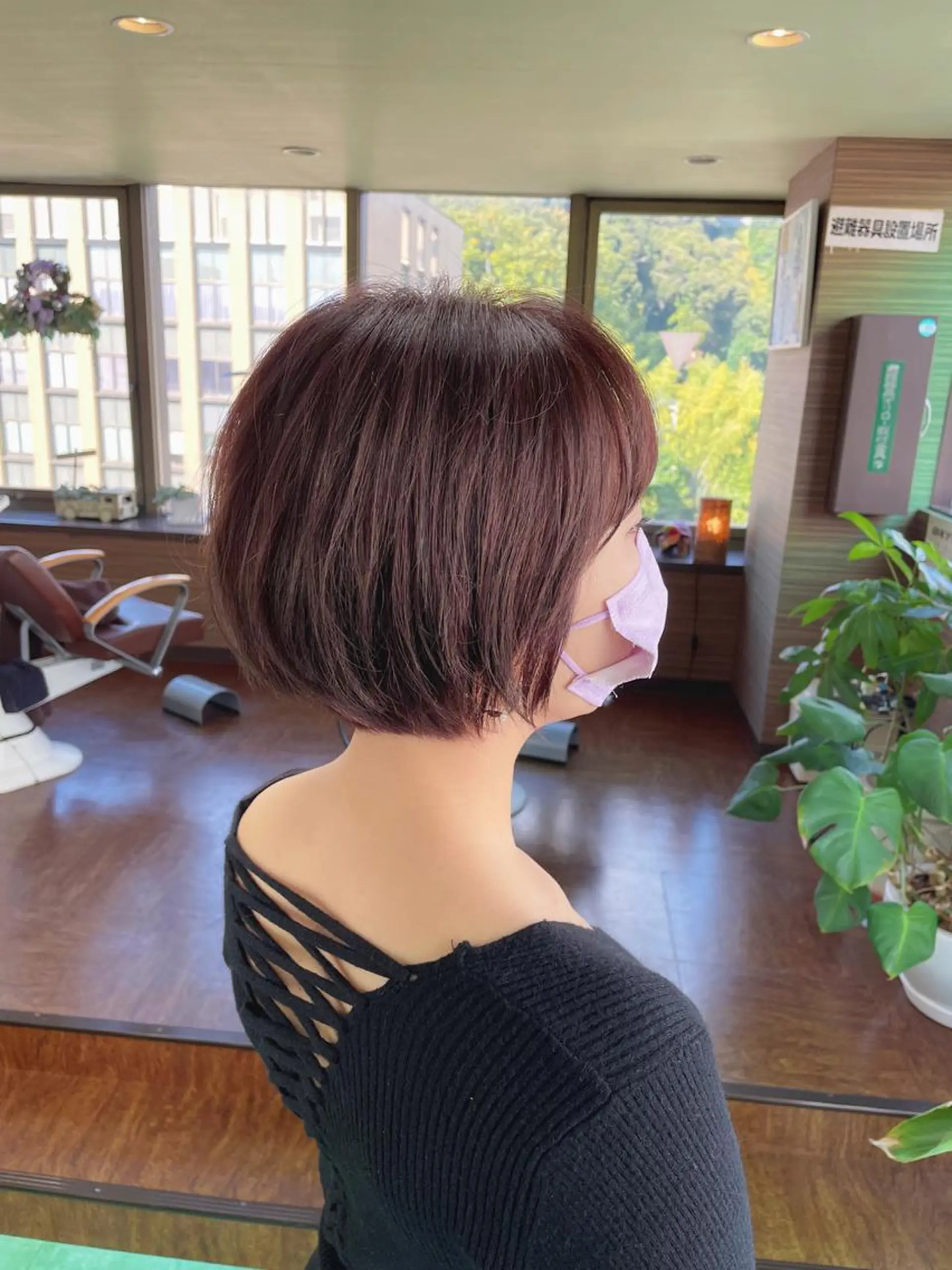 ショート カラー ショートボブ ボブ ショートヘア カット ヘアカラー 土居 正季のヘアスタイル