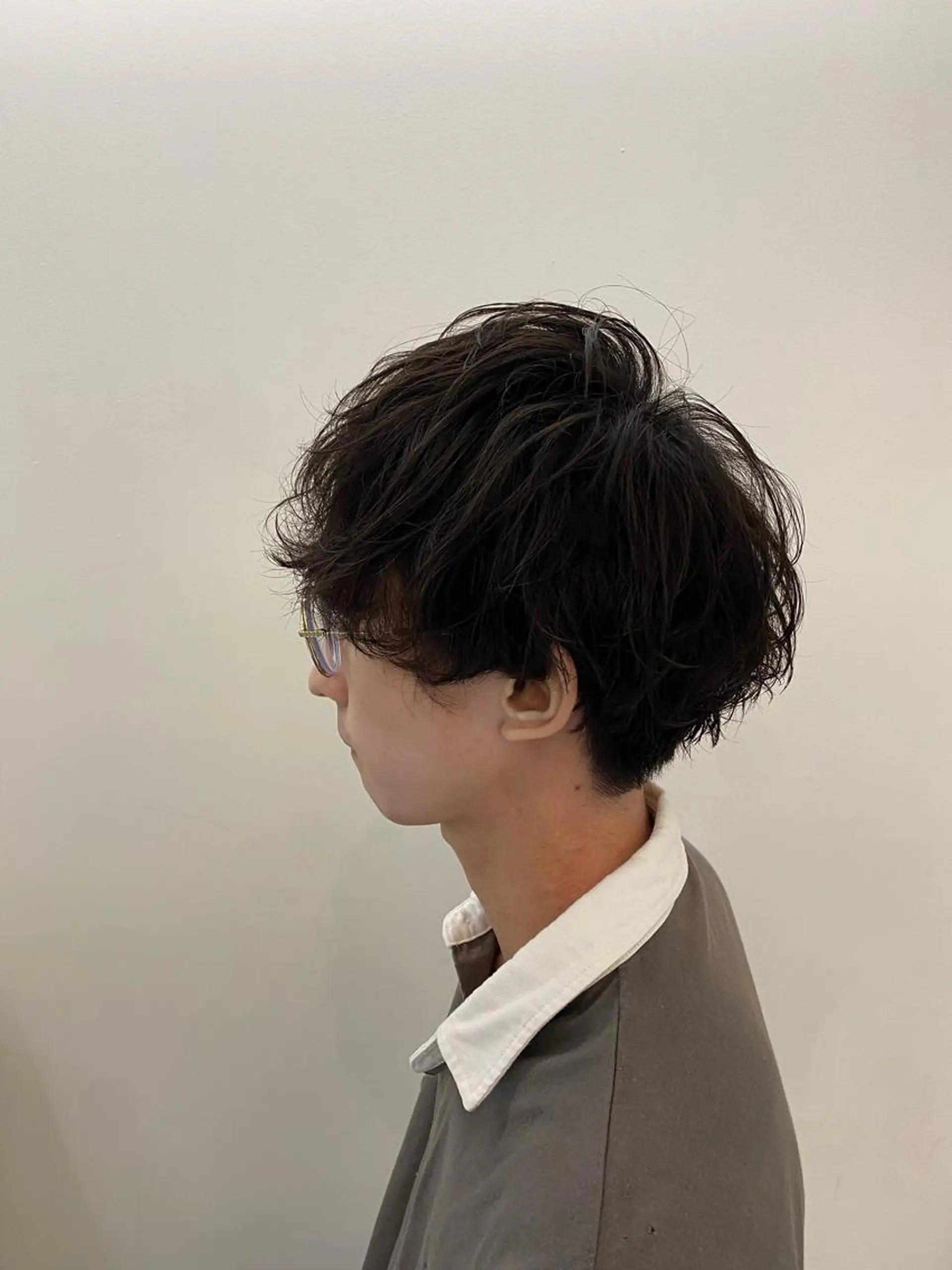 パーマ メンズ メンズパーマ カット パーマ トリートメント コテ巻き風パーマ 藤澤　知彌のヘアスタイル