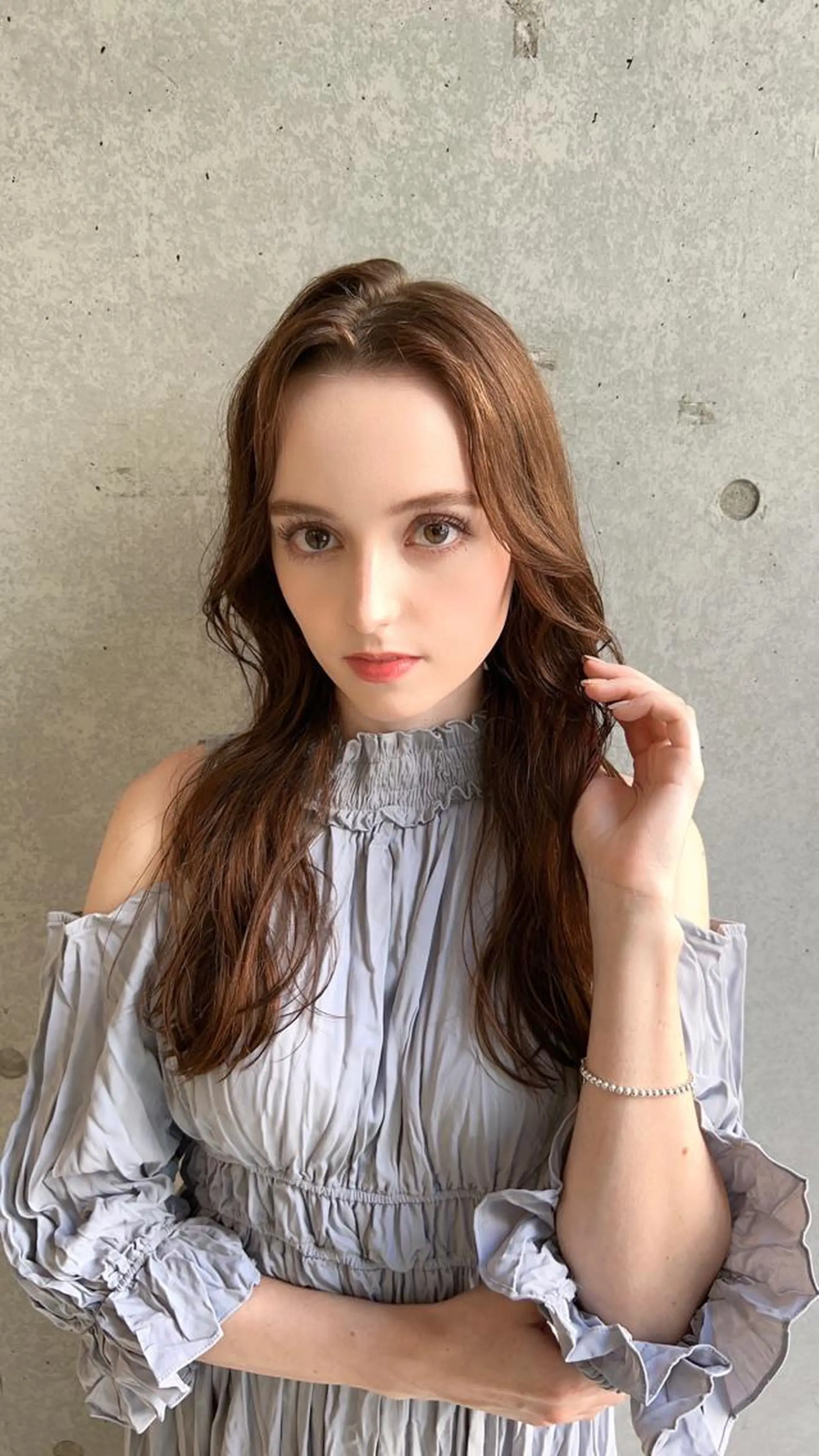 ロング カラー レイヤー×韓国 🇰🇷鈴木啓太のヘアスタイル