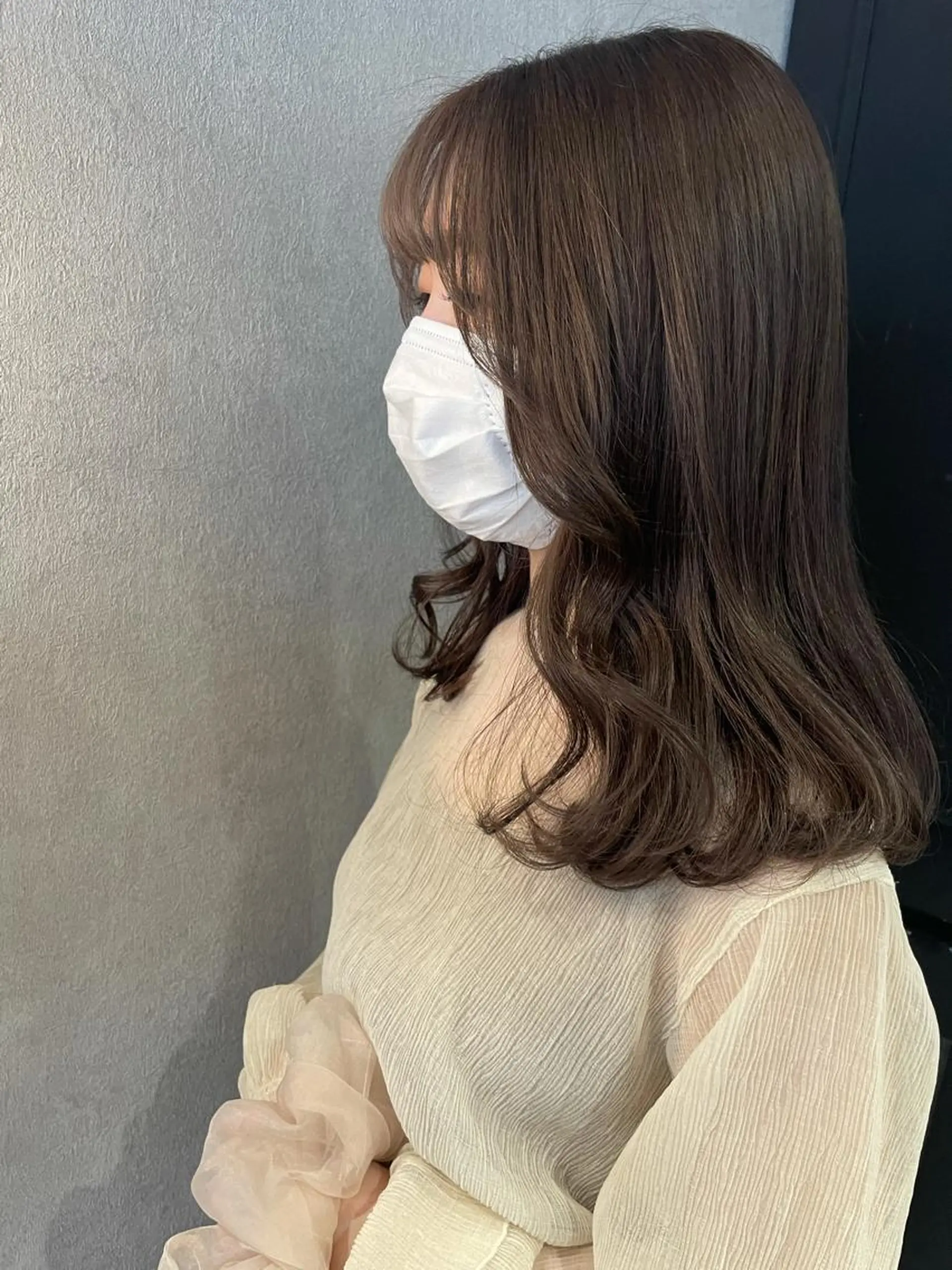 ロング カラー ヘアアレンジ ヘアカラー トリートメント 酸性縮毛矯正 梅田茶屋町 Juriのヘアスタイル