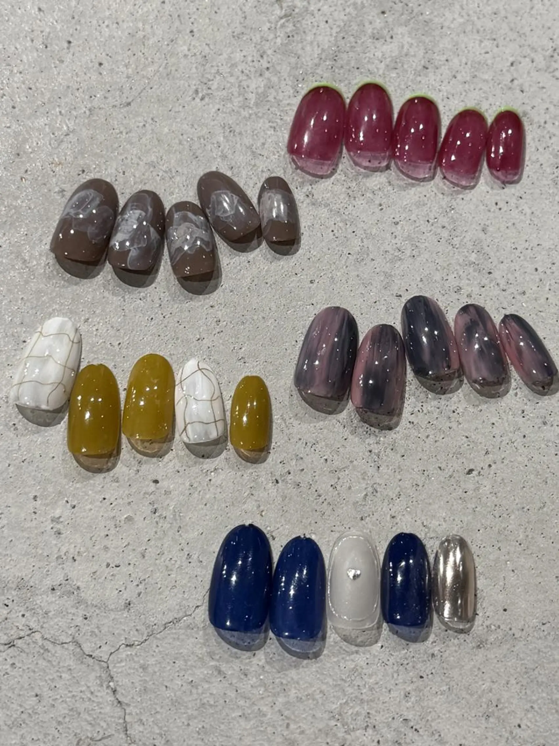 ネイル favori金山 増谷のネイルデザイン