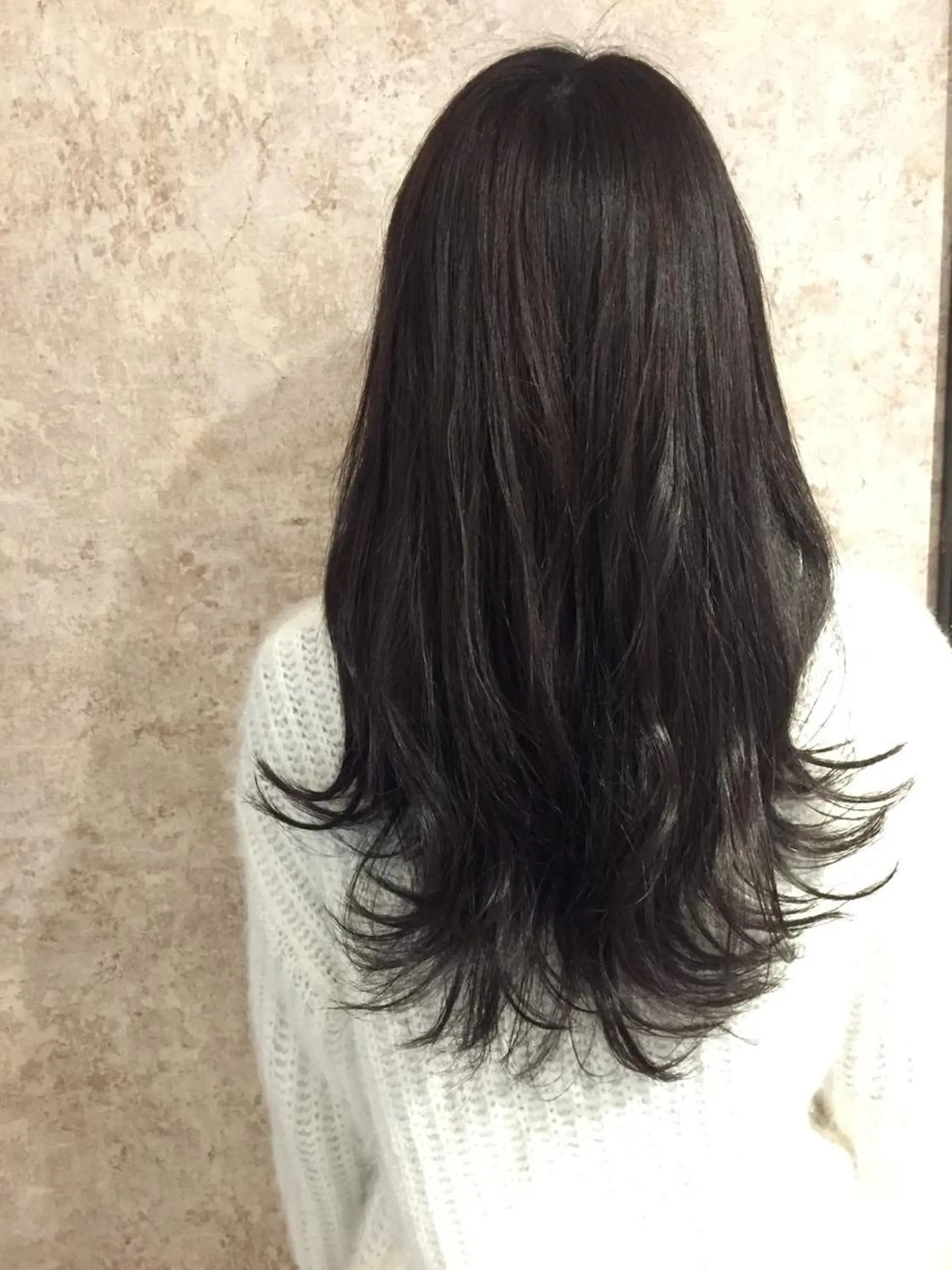 ミディアム カラー パーマ 小顔カット✨ 透明感カラー/村上のヘアスタイル