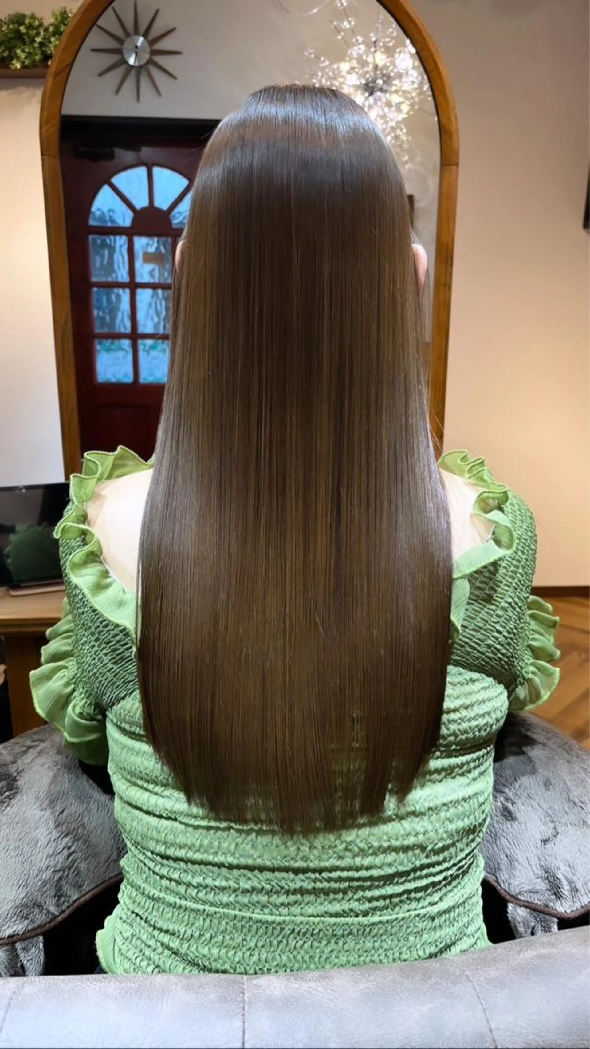 ロング 髪質改善 トリートメント 那須野 美月のヘアスタイル