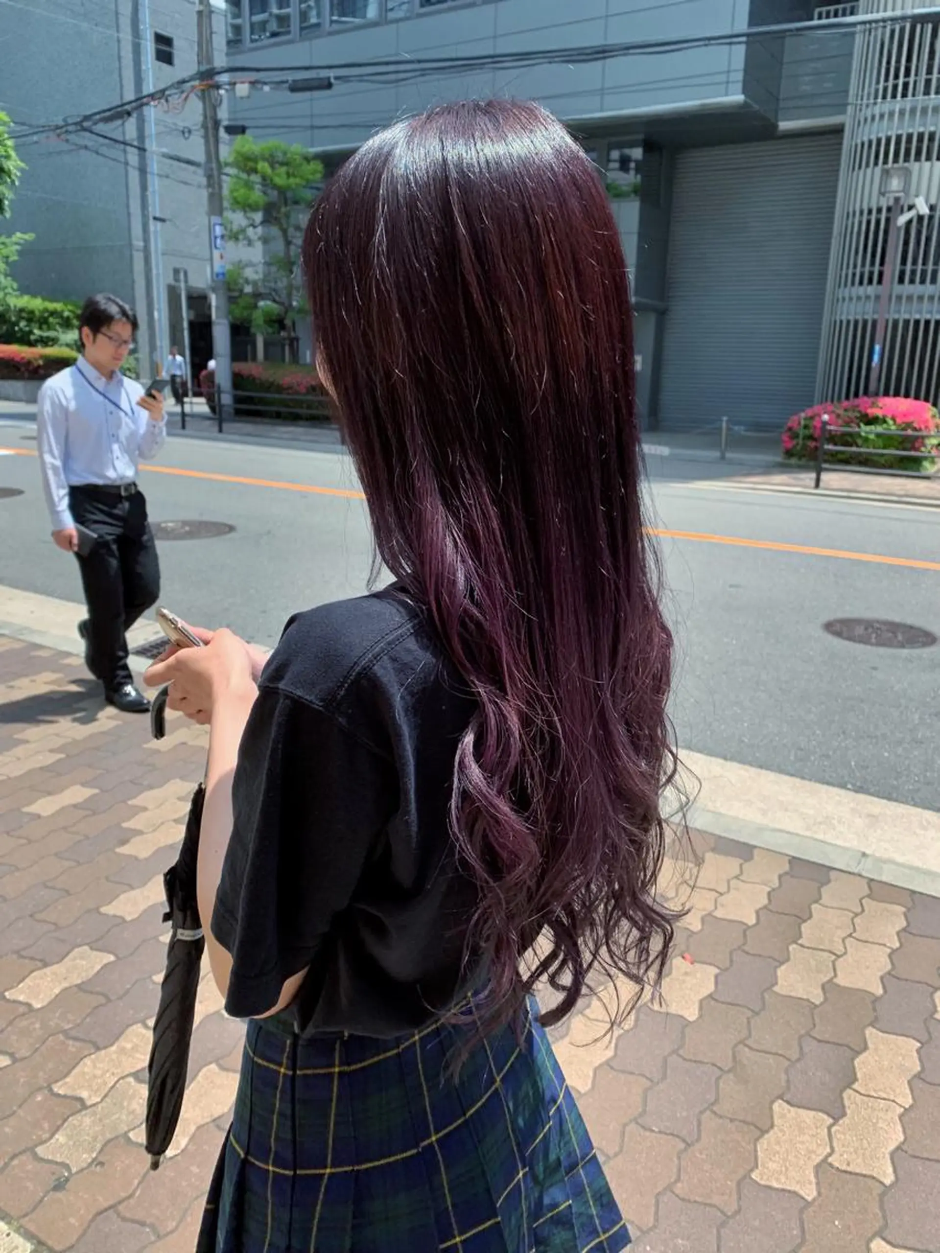 ロング カラー カット ヘアカラー WEG所属・韓国レイヤー/艶髪 WATSUKIのヘアスタイル