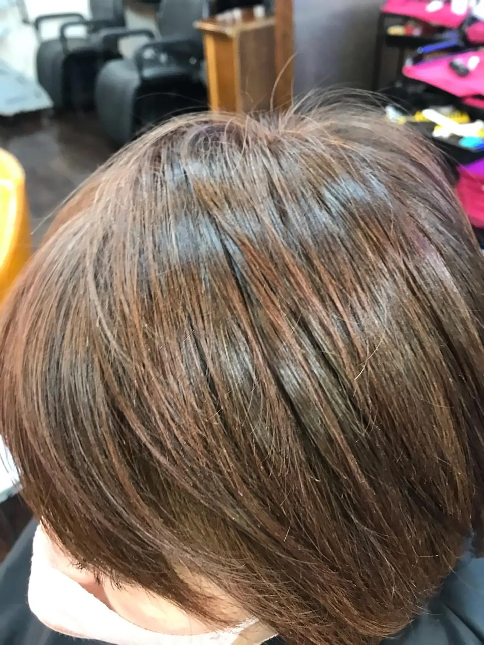 ショート カラー カット パーマ トリートメント 桧山 真のヘアスタイル