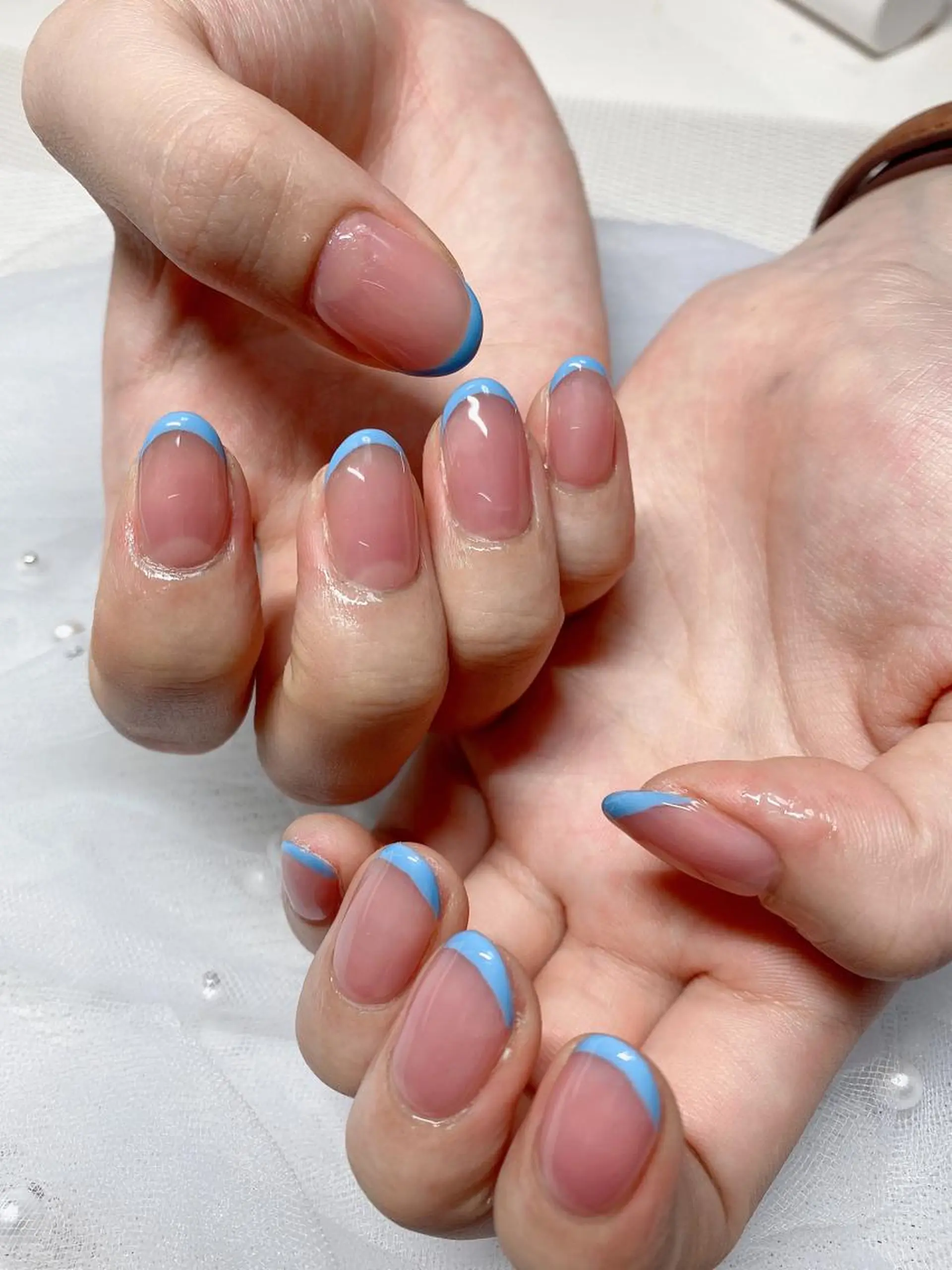 ネイル アートネイル フレンチネイル シンプルネイル Jasmine nailsalon所属・ジャスミン ネイルサロンのネイルデザイン