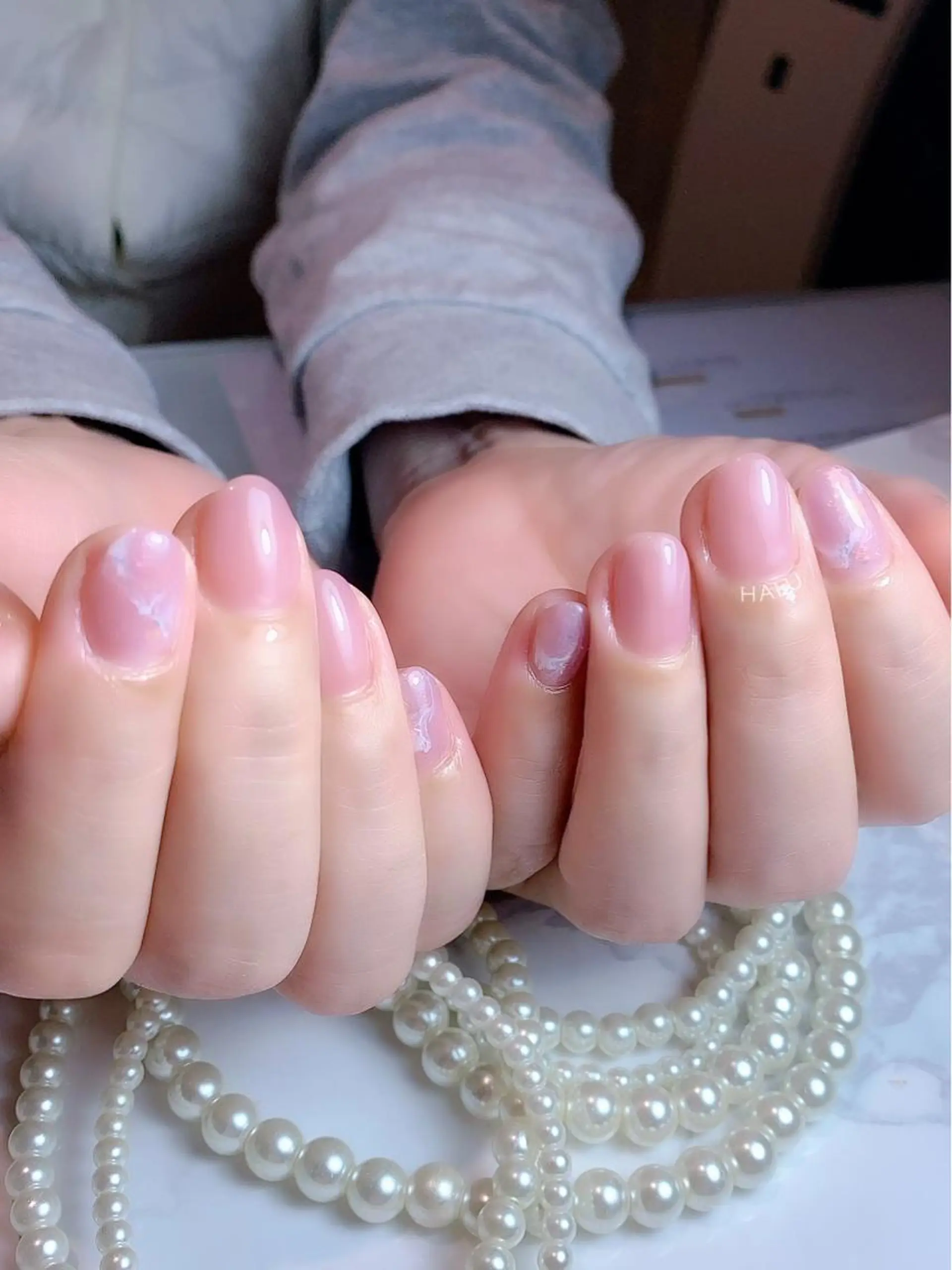 ネイル ニュアンスネイル HALU ハルのネイルデザイン