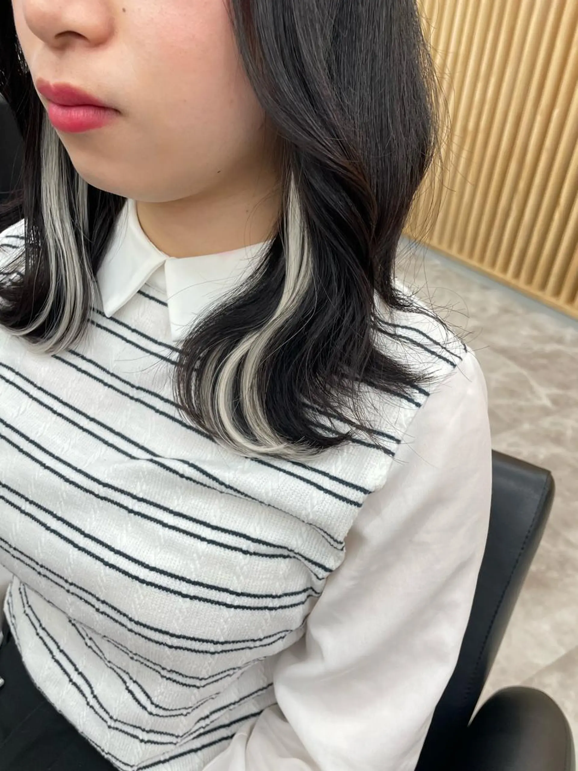 ミディアム エクステ Tint by alo所属・🐰FUMINA🐰 カットモデルのヘアスタイル