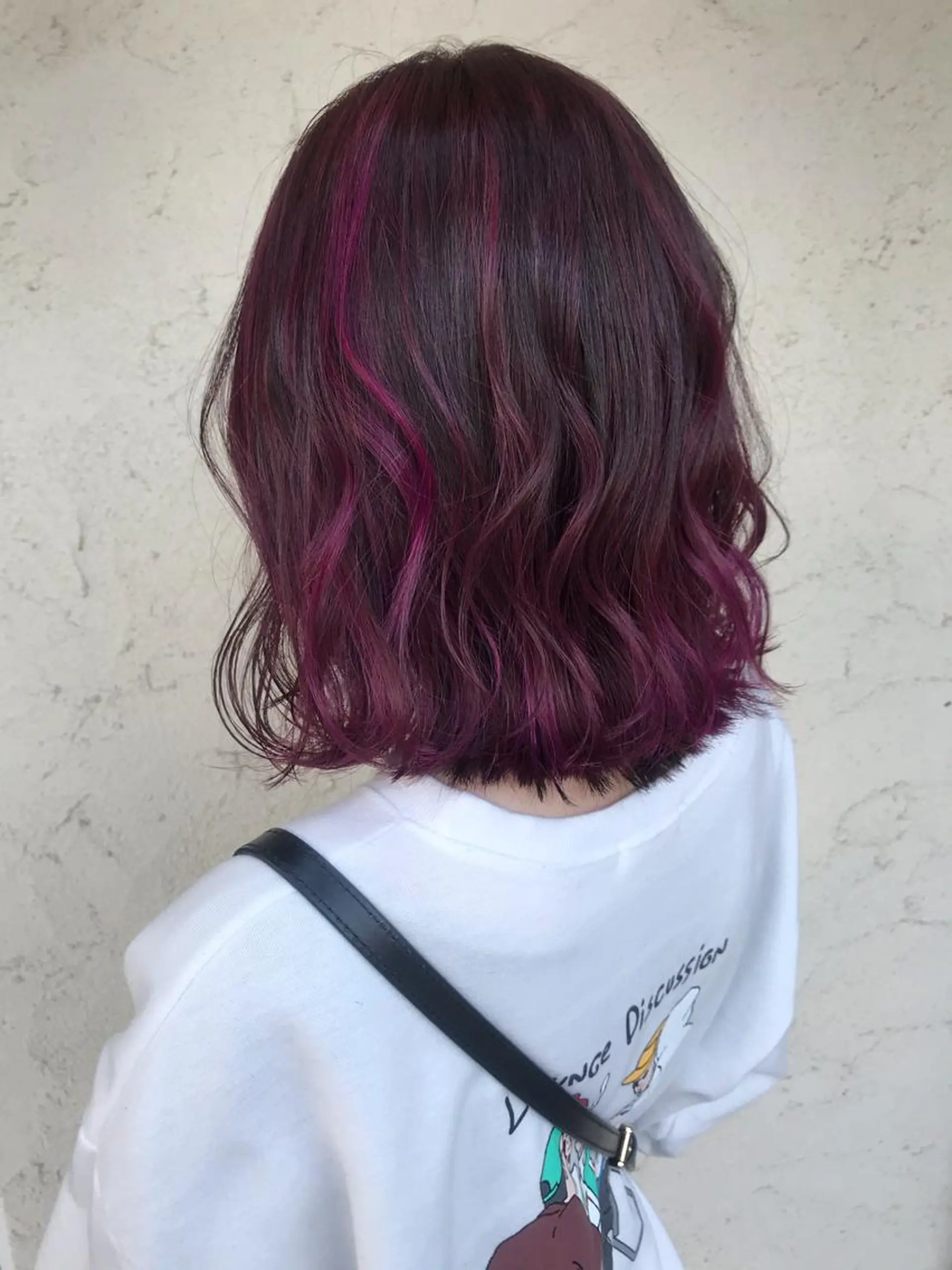 セミロング カラー カット ヘアカラー トリートメント 透明感韓国ヘア♡ みつきのヘアスタイル