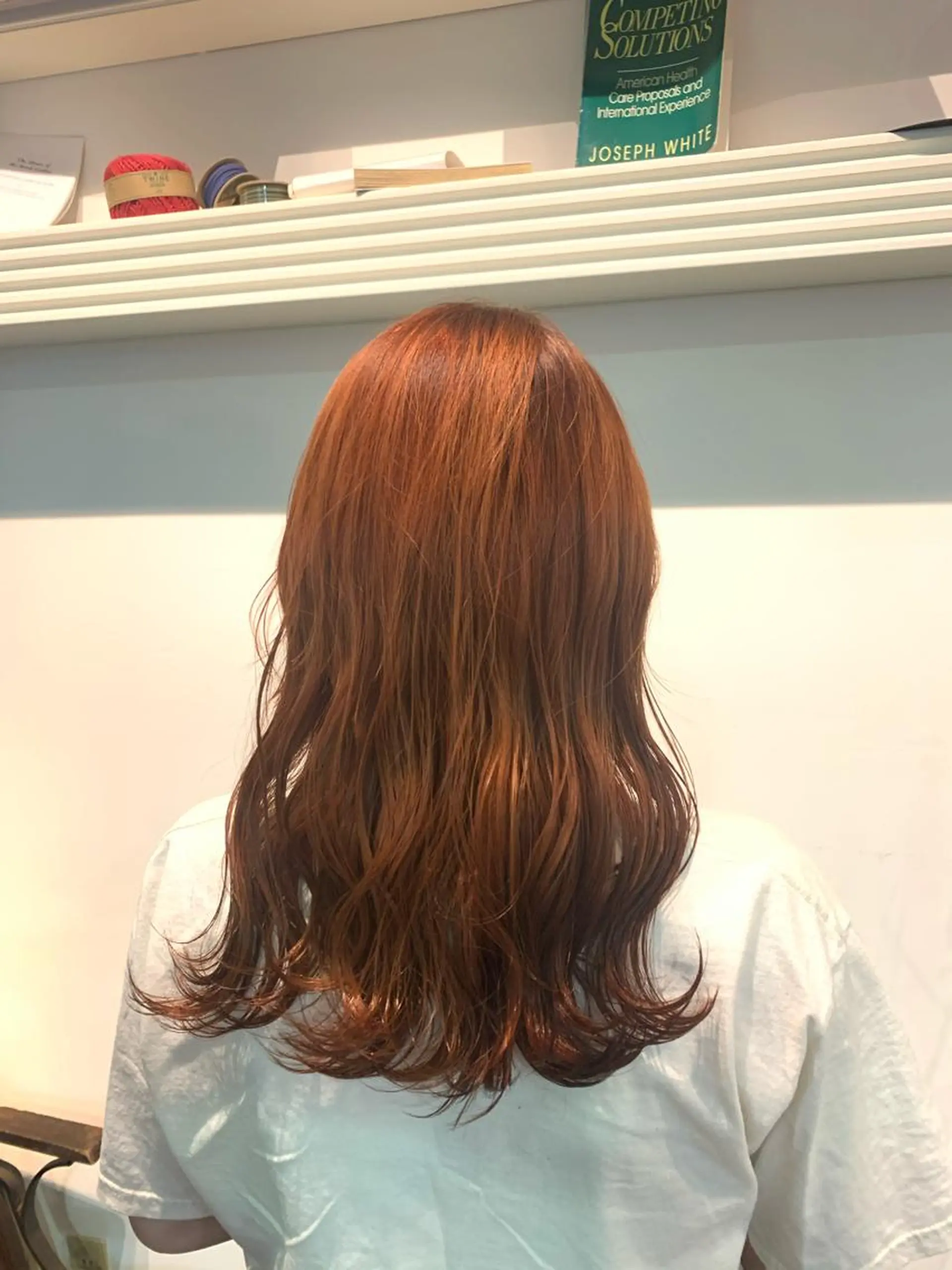 セミロング ヘアカラー トリートメント ヘッドスパ ヘアセット 大宮/山口 竣也のヘアスタイル