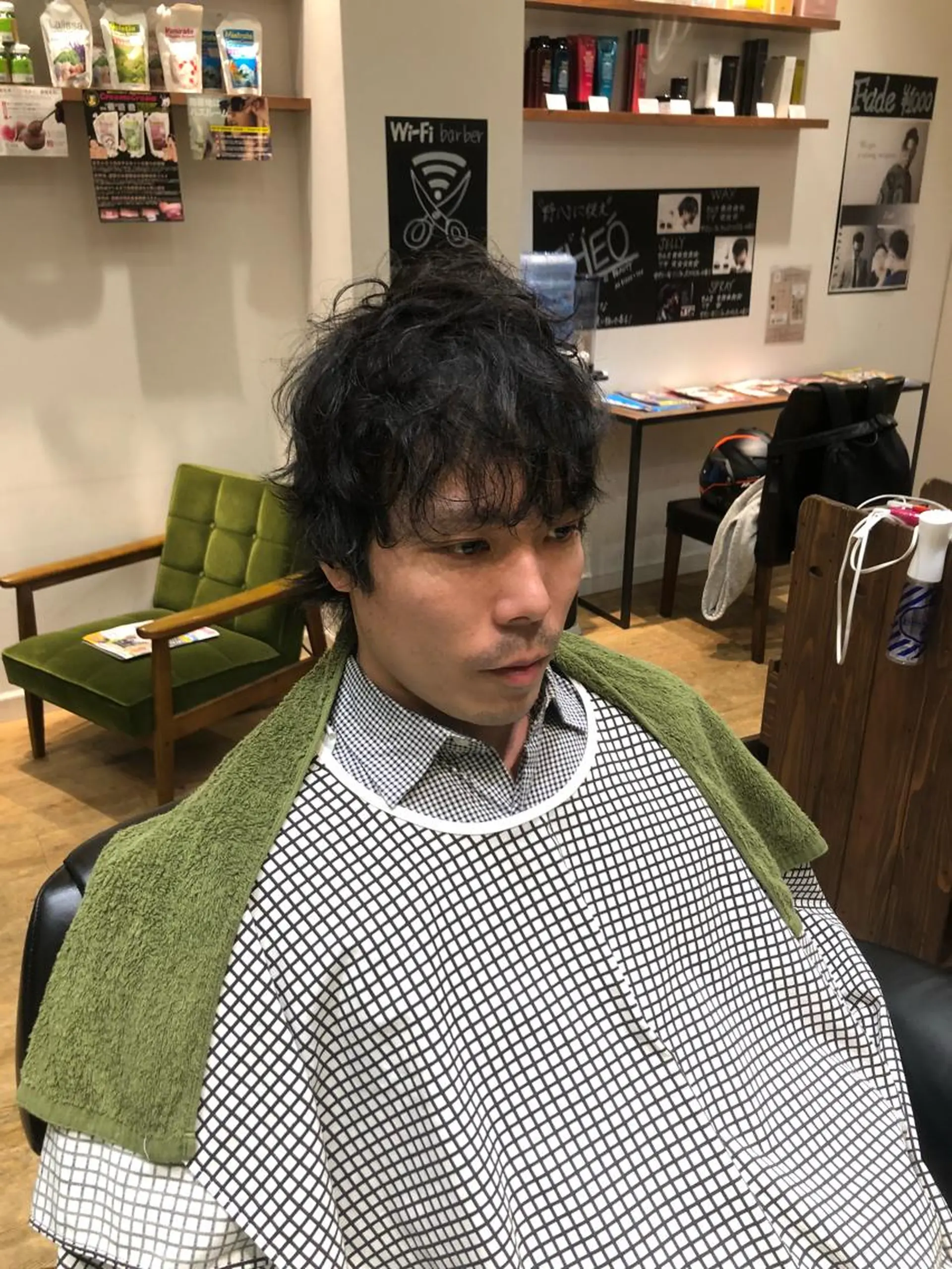 ショート メンズ メンズパーマ 堤　生智のヘアスタイル