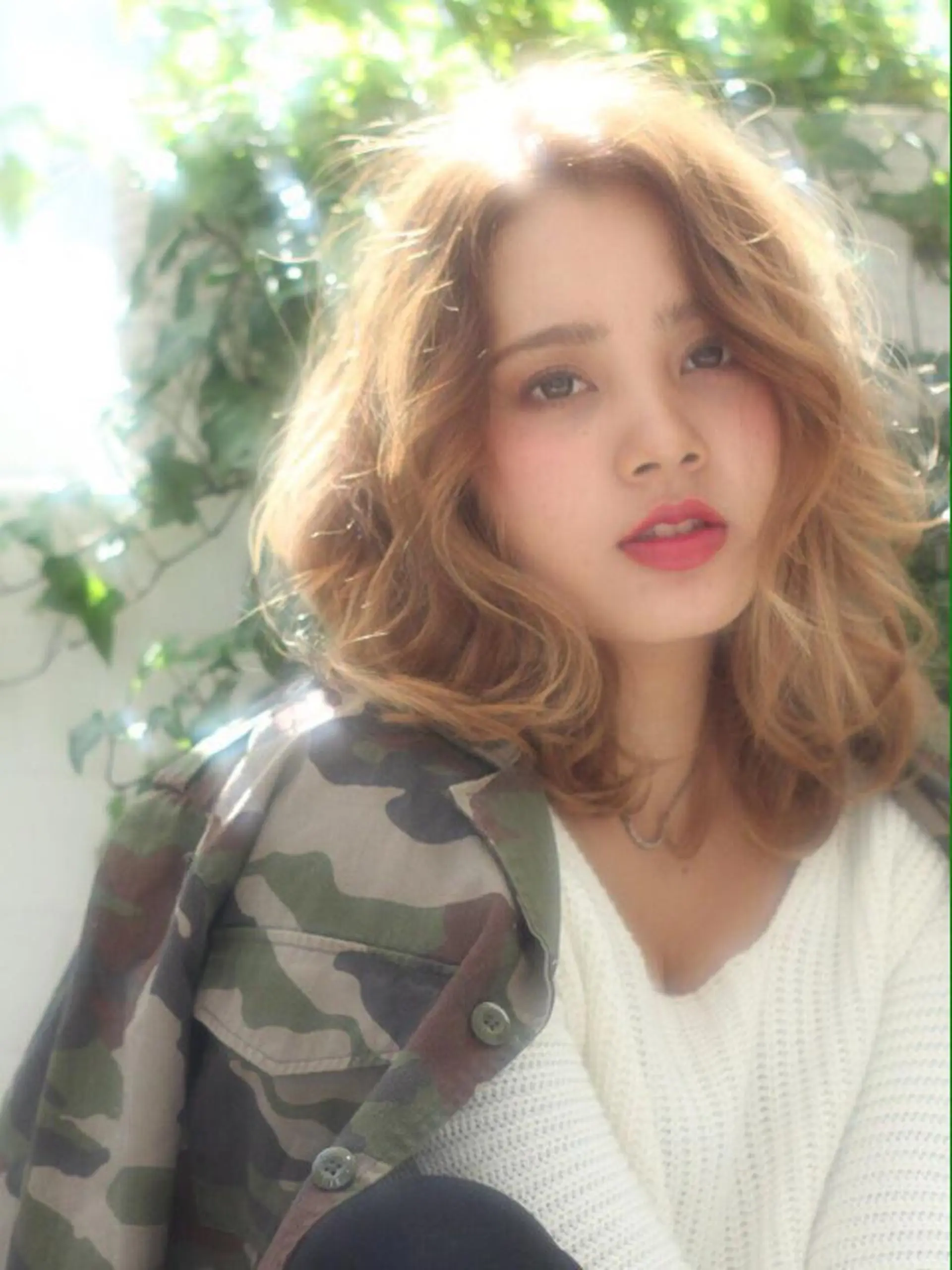 ミディアム ヘアカラー トリートメント FUKUNAGA YUのヘアスタイル