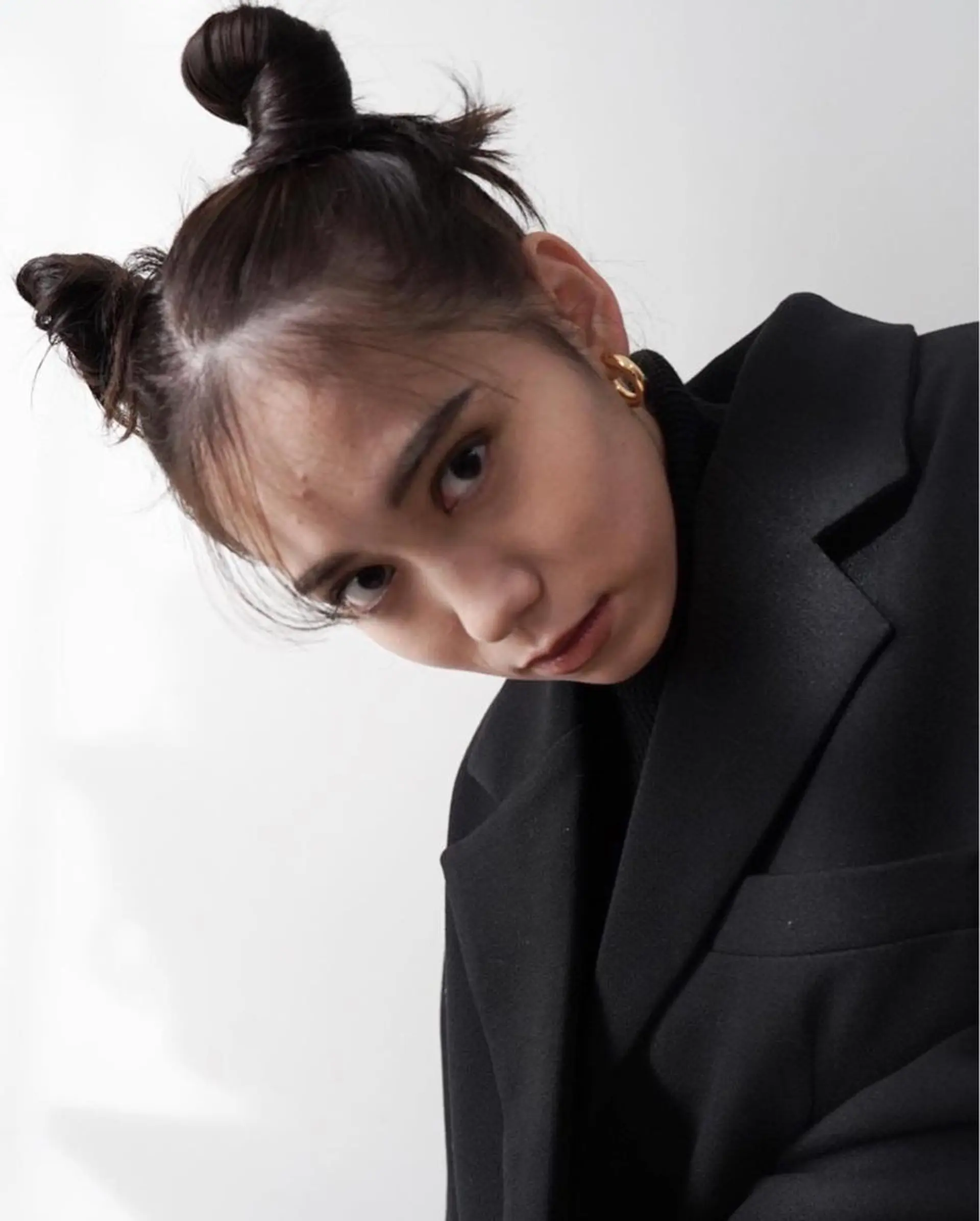 セミロング カラー ヘアアレンジ shoji༄ mikuのヘアスタイル