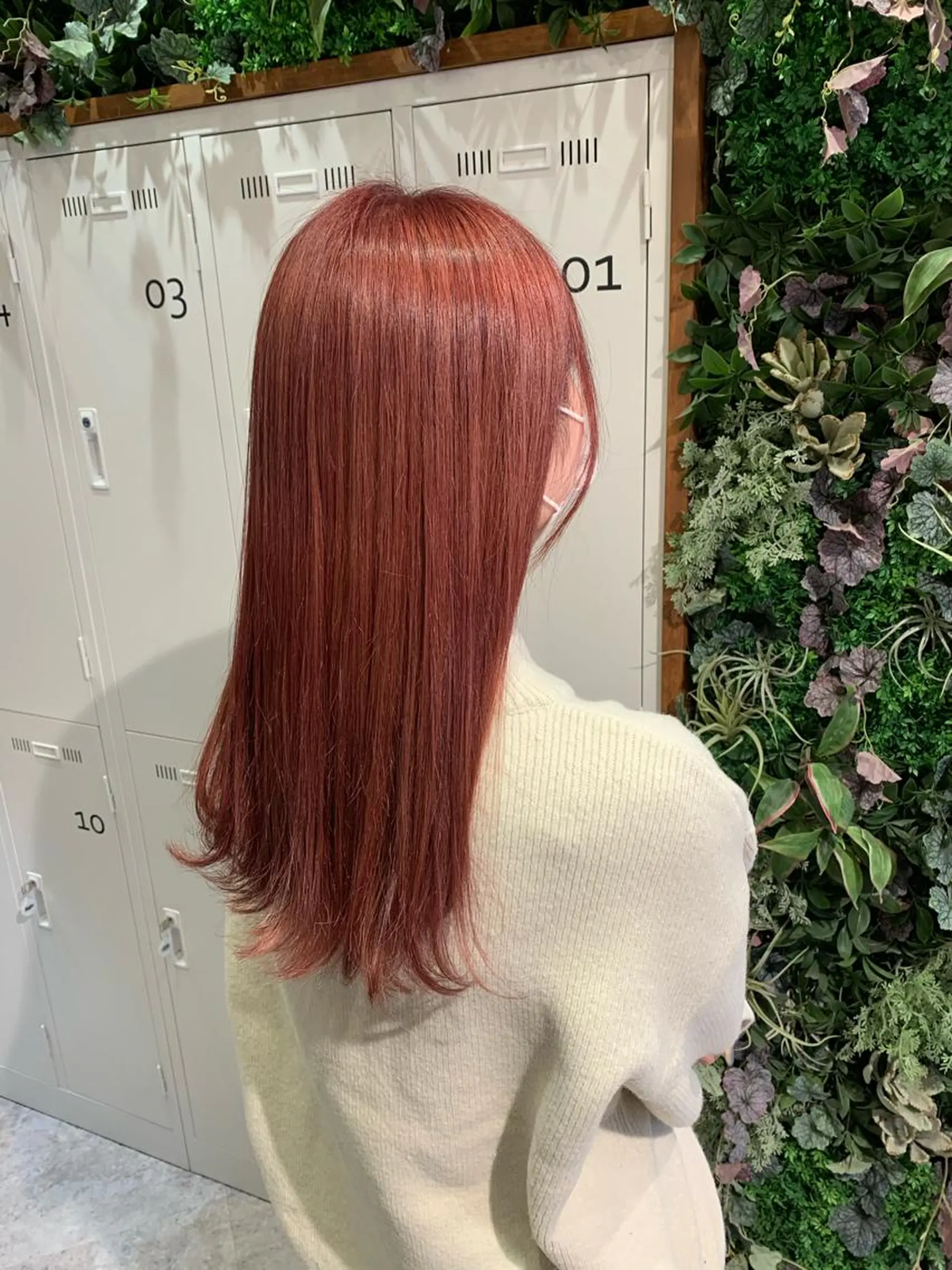 ロング カラー アッシュ ピンクカラー ピンクアッシュ 髪質改善/白髪ぼかし KENTAのヘアスタイル