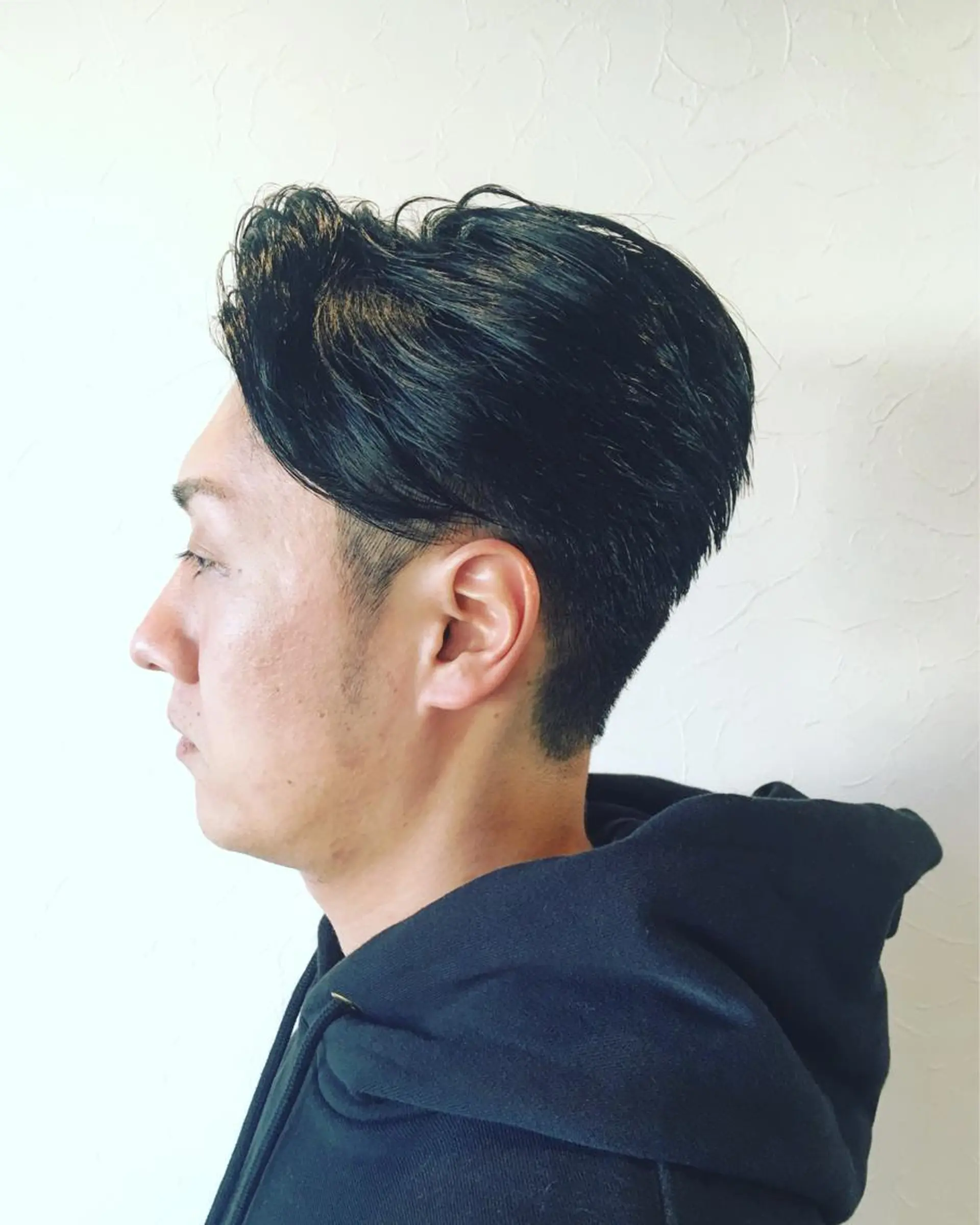 ミディアム メンズ 骨格補正カット✂︎ 🌟菅野陽介🌟のヘアスタイル