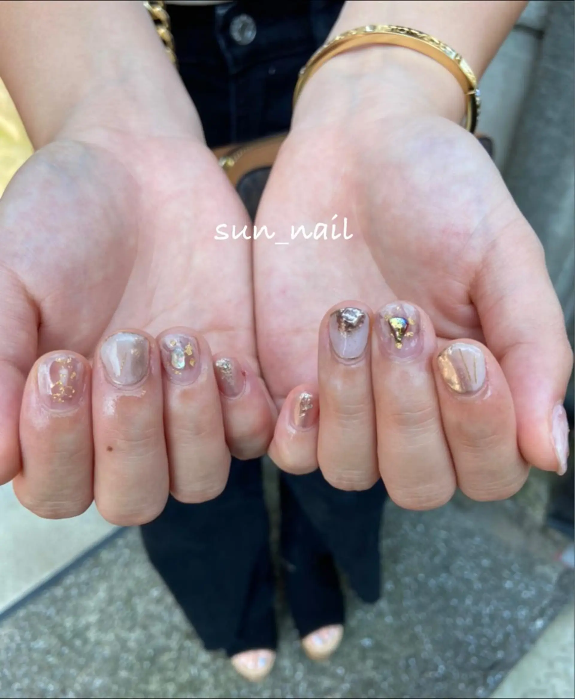 ネイル アートネイル クリアネイル マットネイル ミラーネイル ニュアンスネイル . unffのネイルデザイン