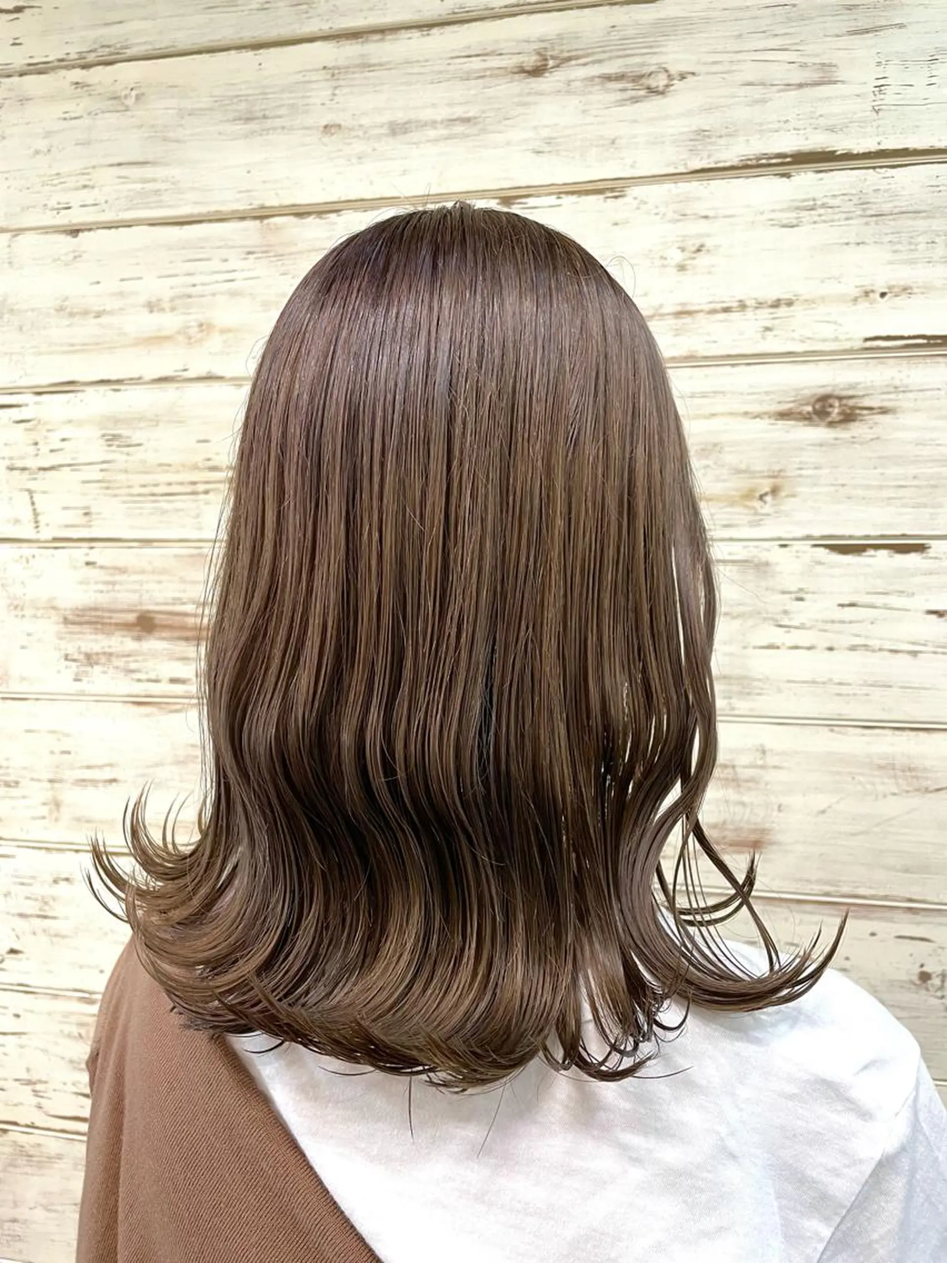 セミロング カラー ヘアアレンジ 🫧ヒシダアキ taboo.i🫧のヘアスタイル