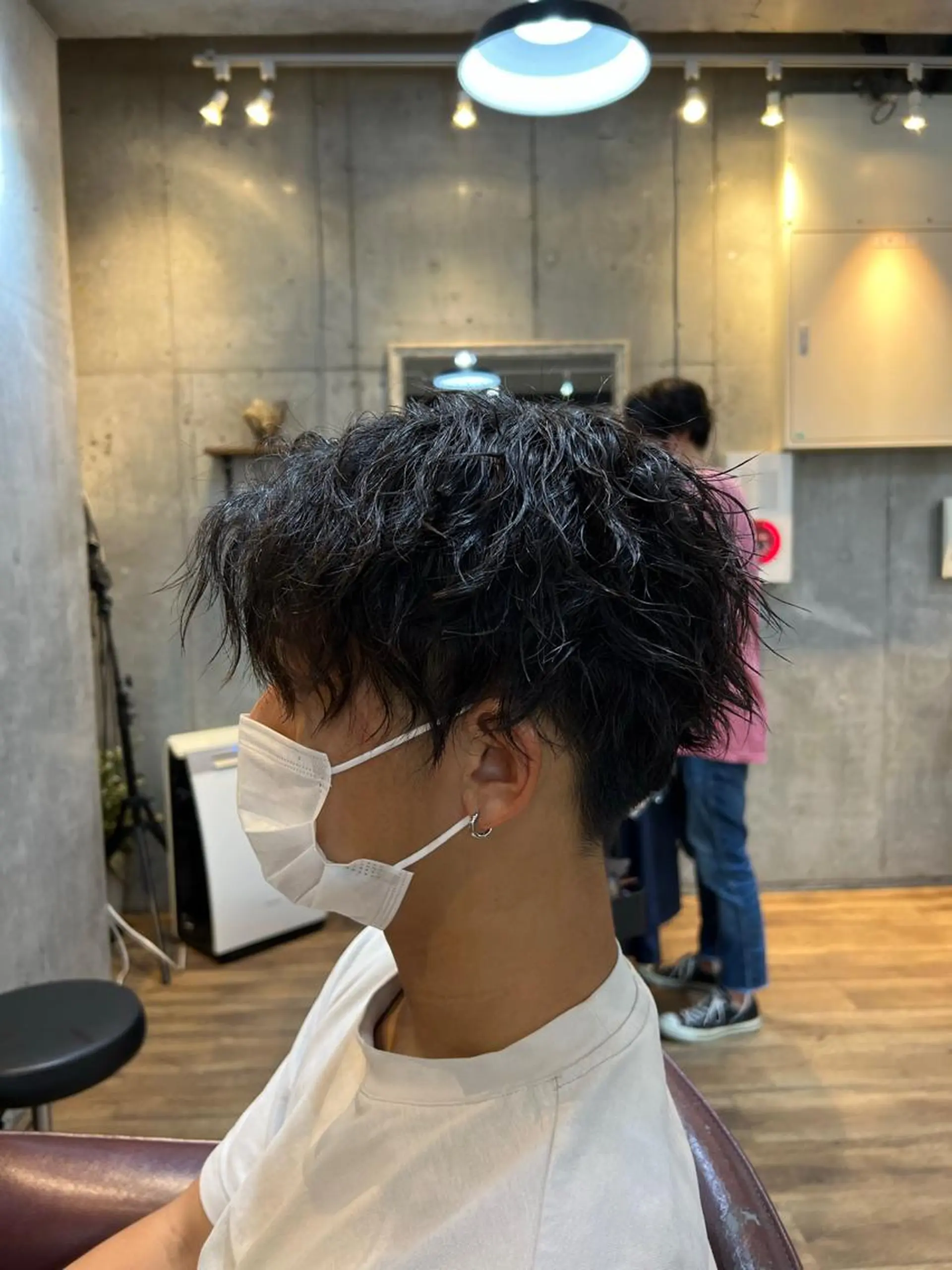パーマ メンズ 高橋 竜也のヘアスタイル