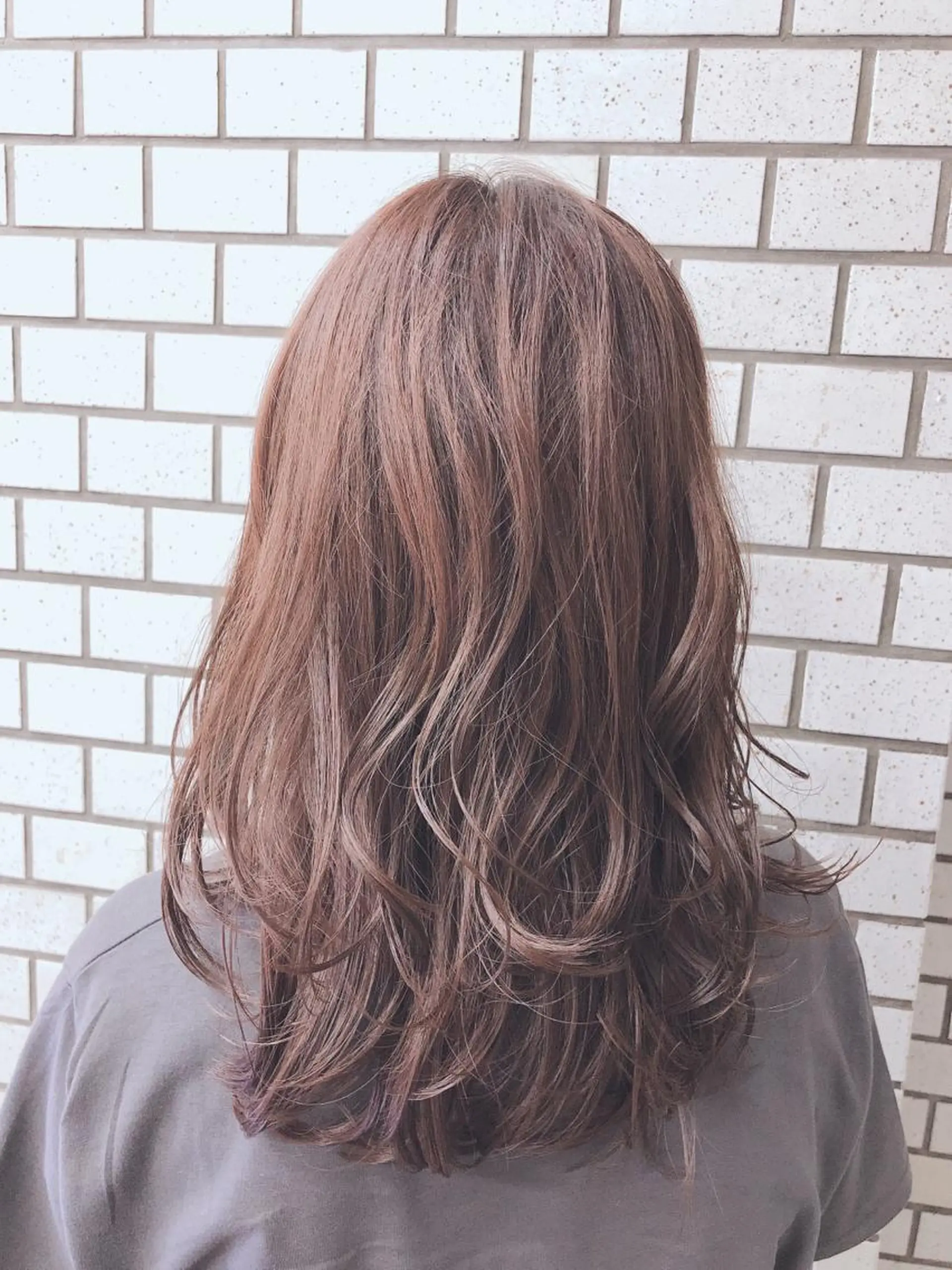 セミロング パーマ hair &eye LAWE.店長のヘアスタイル