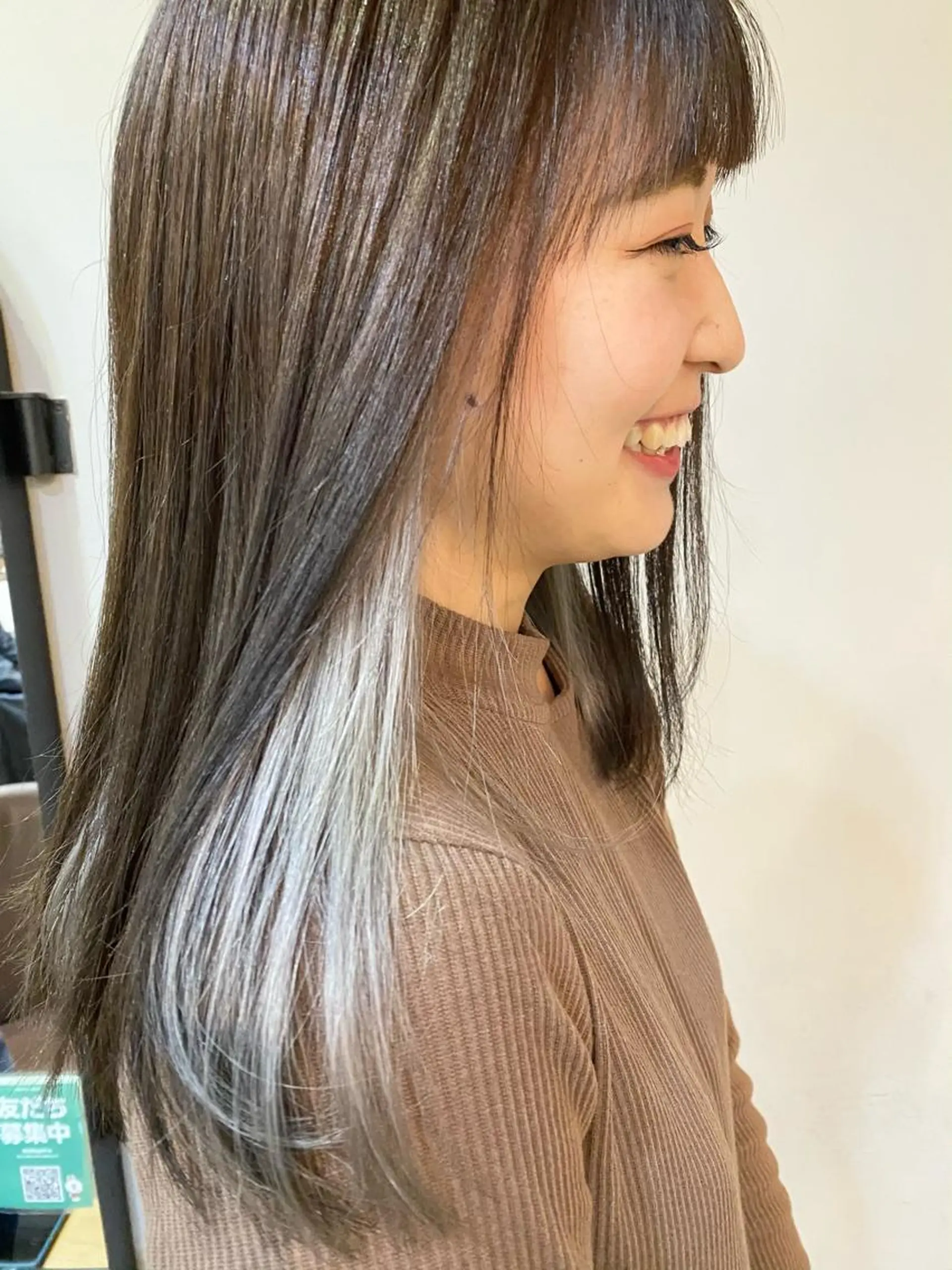 ミディアム カラー パーマ ヘアアレンジ メンズ キッズ ネイル マツエク・マツパ メンズブリーチ ブリーチ インナーカラー/ KANAのヘアスタイル
