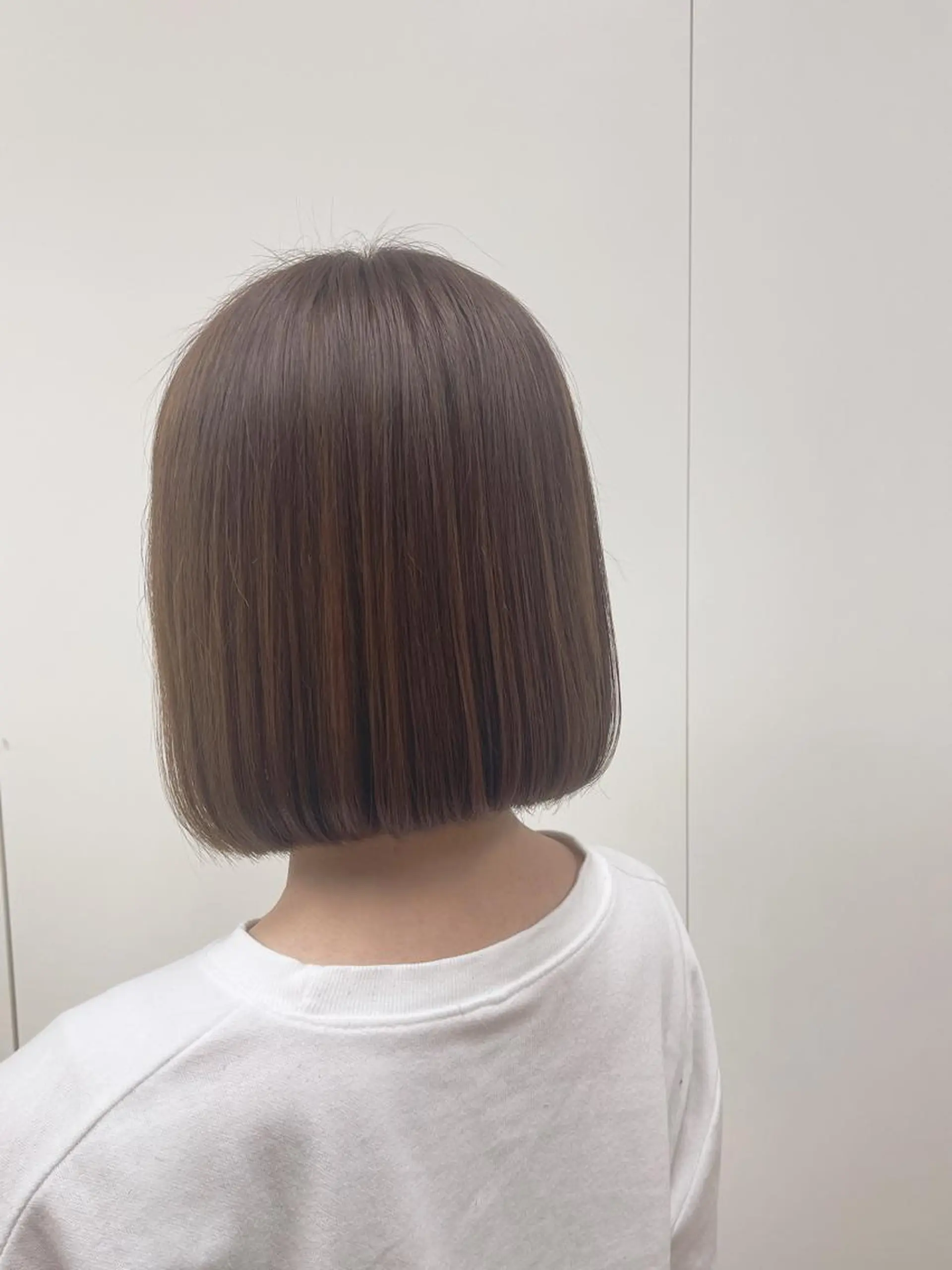 ショート ボブ カット ヘッドスパ 田中  愛のヘアスタイル