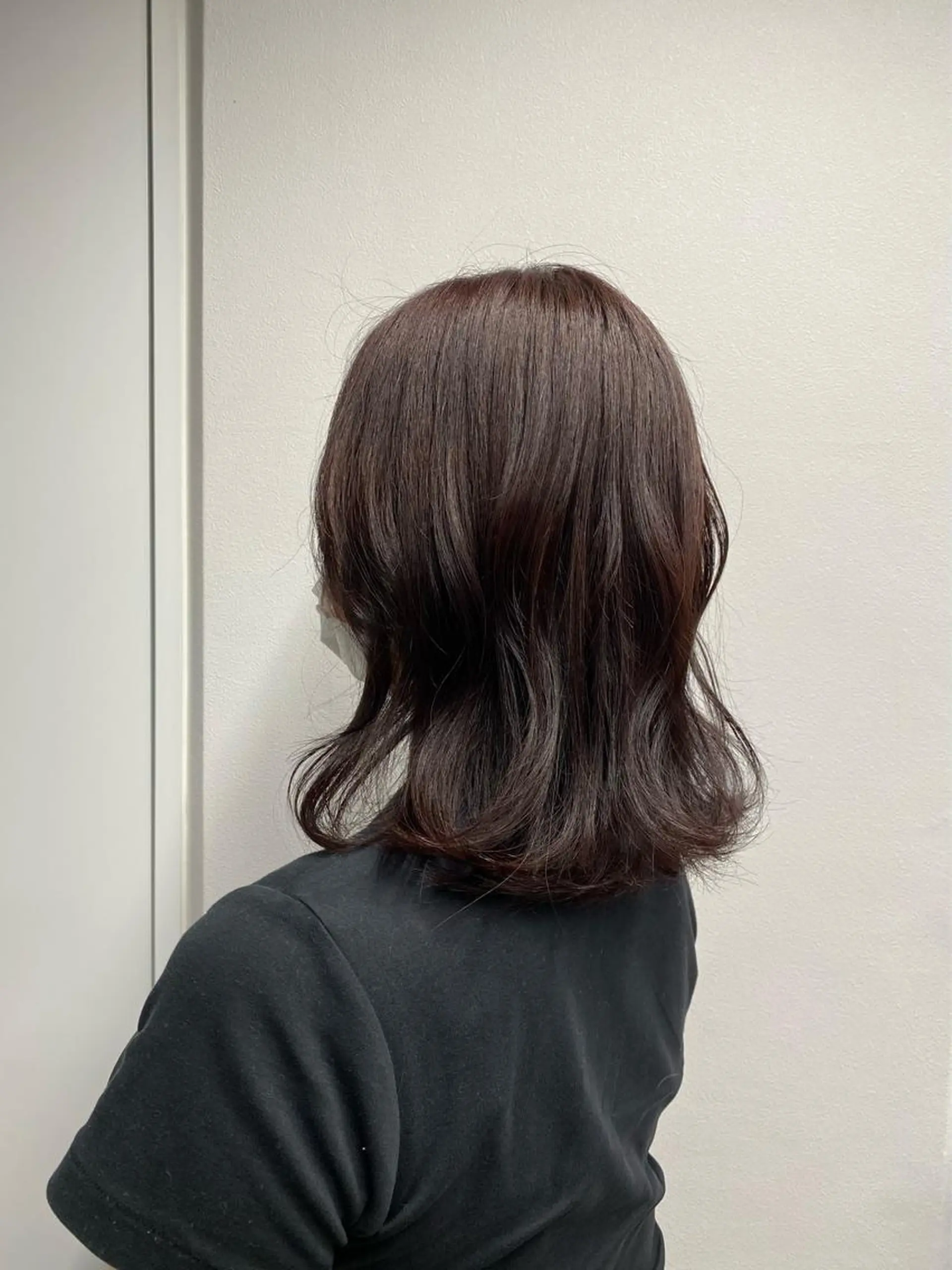 カラー ブラウンカラー ピンクカラー や ぎ /似合わせ カラー/神戸美容室のヘアスタイル