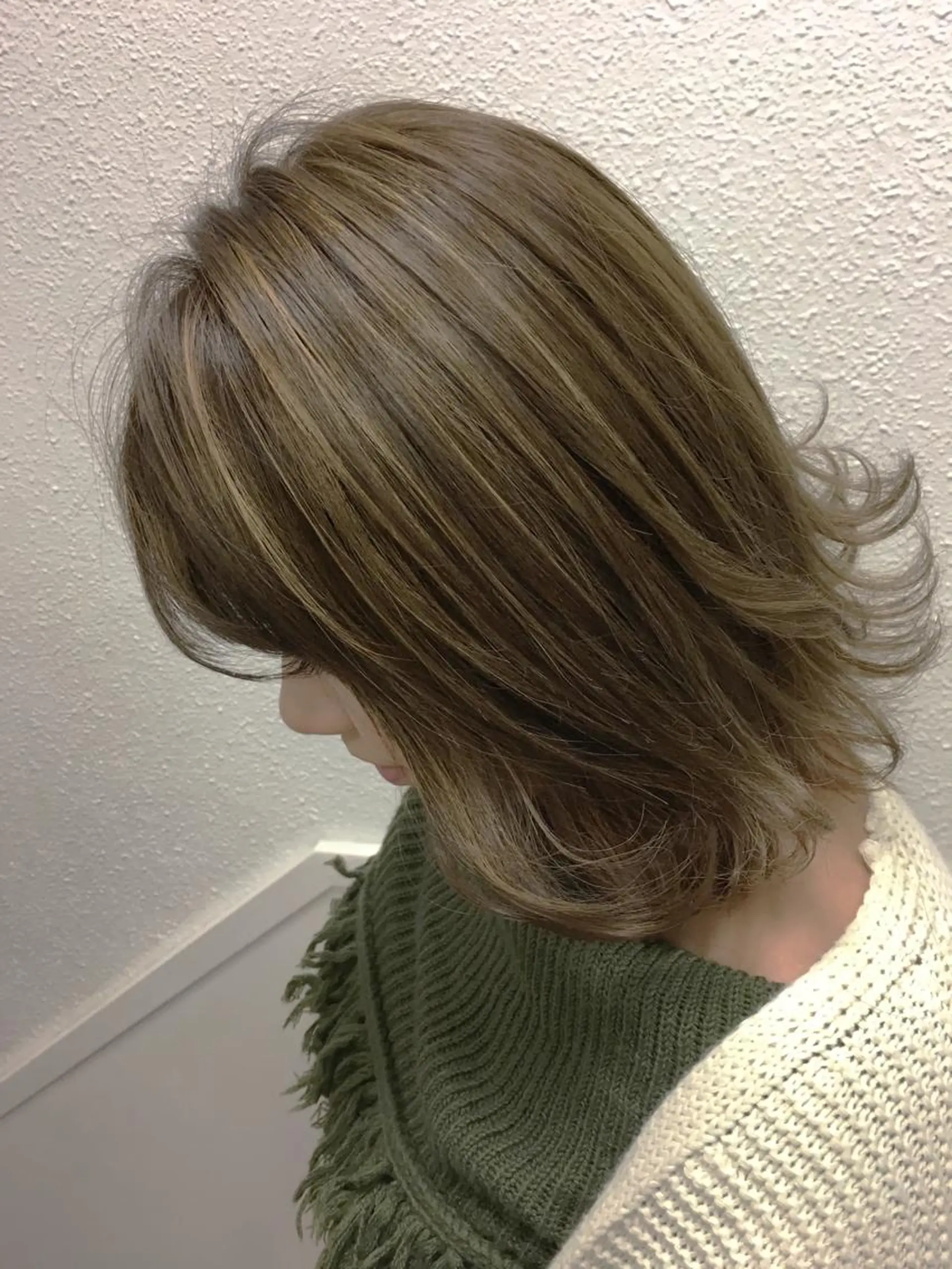 ショート カラー アッシュ ハイライトカラー ハイライト 髪質改善/美髪矯 正ヤマモトハルキのヘアスタイル